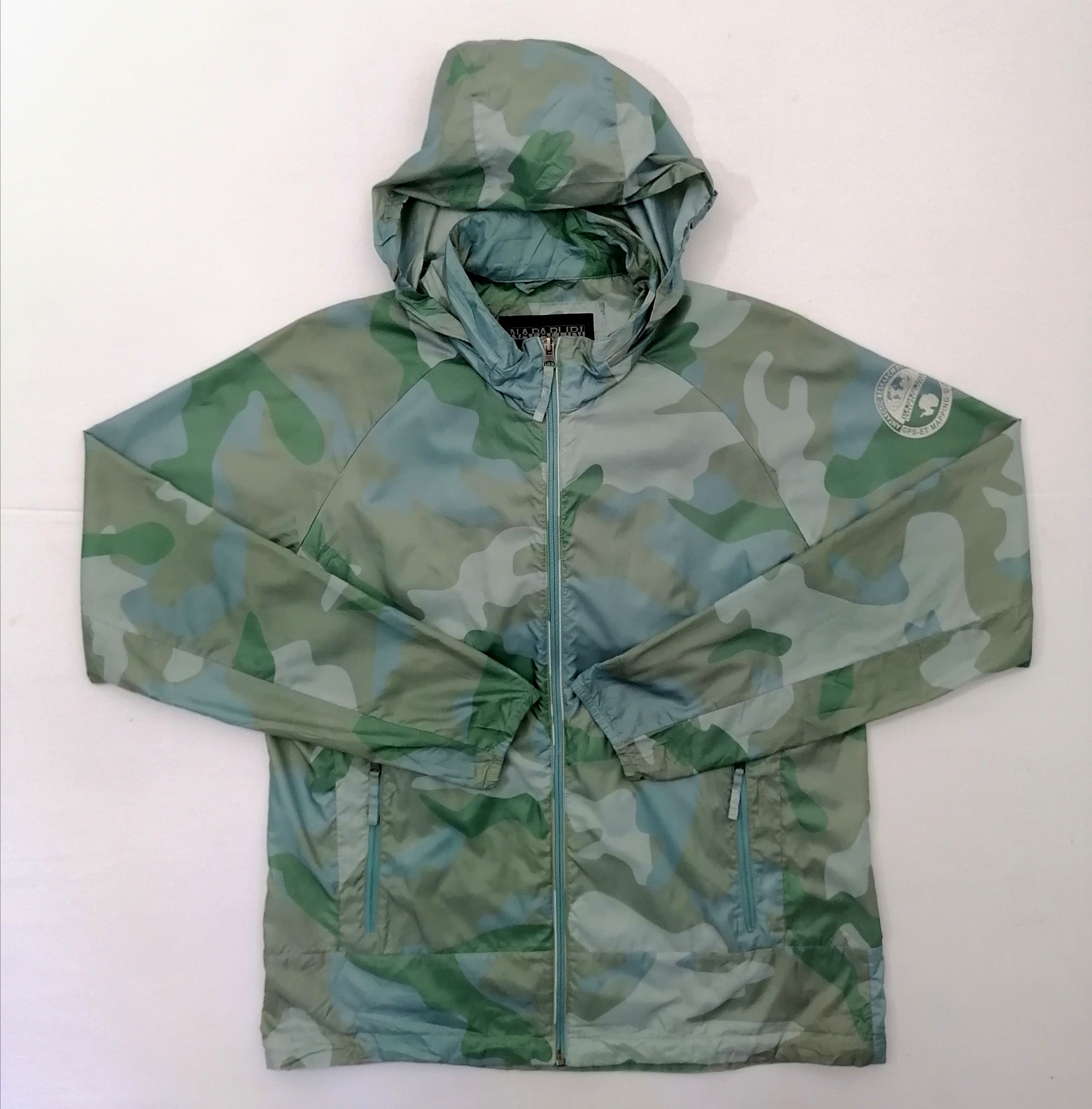 Napapijri Napajiri Light Jacket Raincoat Size US L / EU 52-54 / 3 - 1 Thumbnail