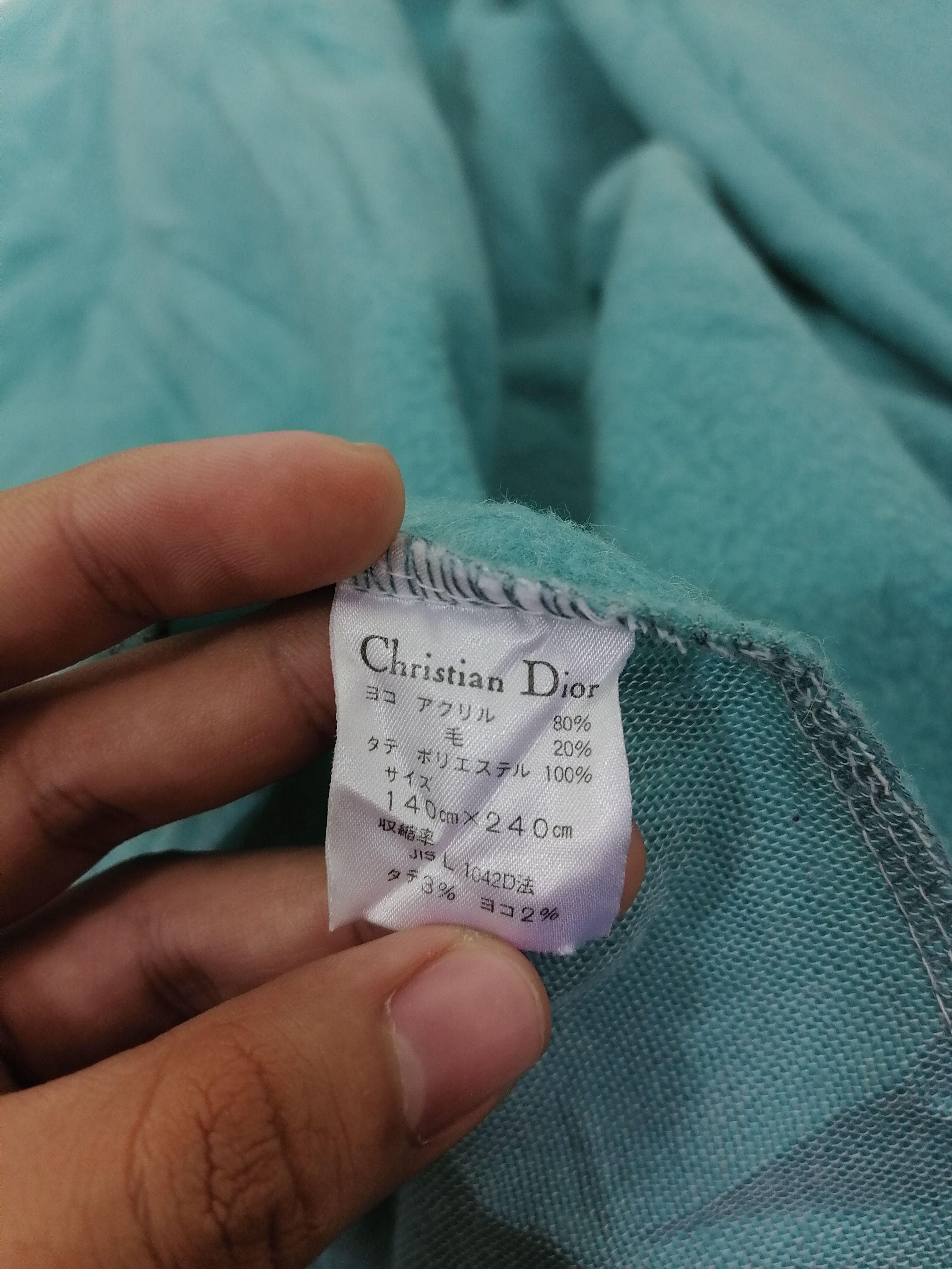 Christian Dior Monsieur Christian Dior Blanket Size ONE SIZE - 4 Thumbnail