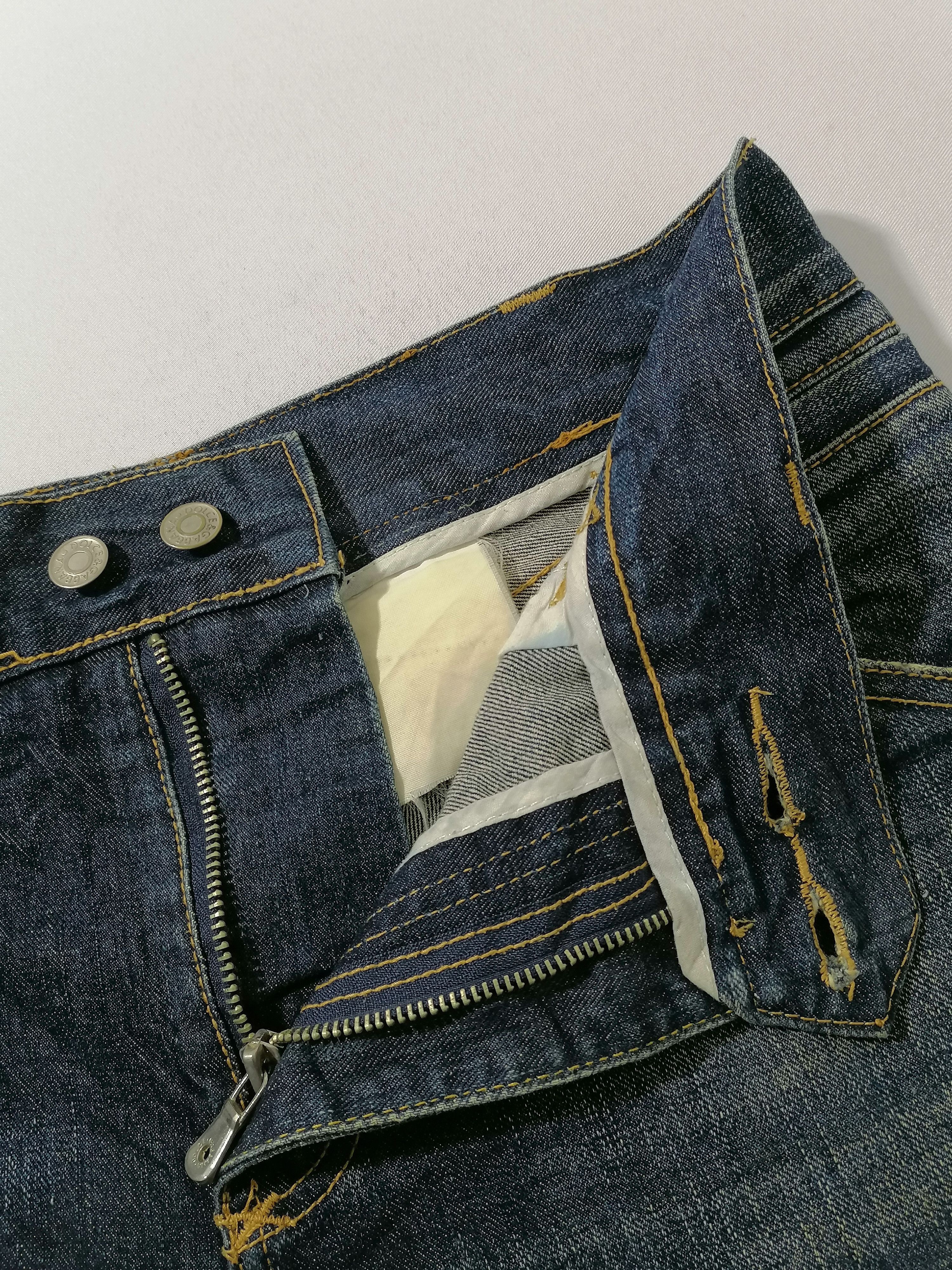 Dolce & Gabbana Dolce&Gabbana Embroidered Denim Jeans Size US 32 / EU 48 - 5 Thumbnail
