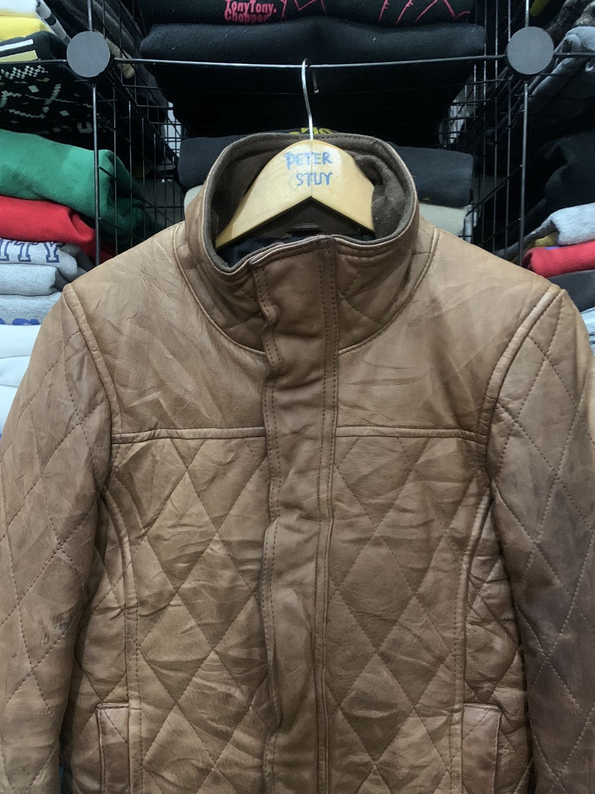 Vanquish Vanquish LeatherJacket quilted design Size US S / EU 44-46 / 1 - 5 Thumbnail