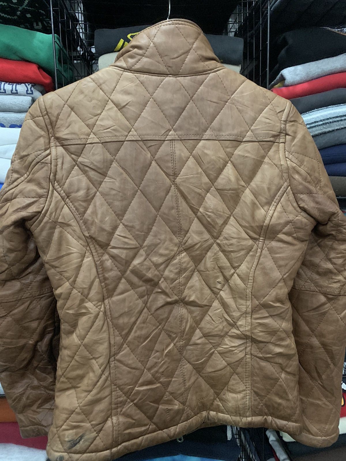 Vanquish Vanquish LeatherJacket quilted design Size US S / EU 44-46 / 1 - 7 Thumbnail