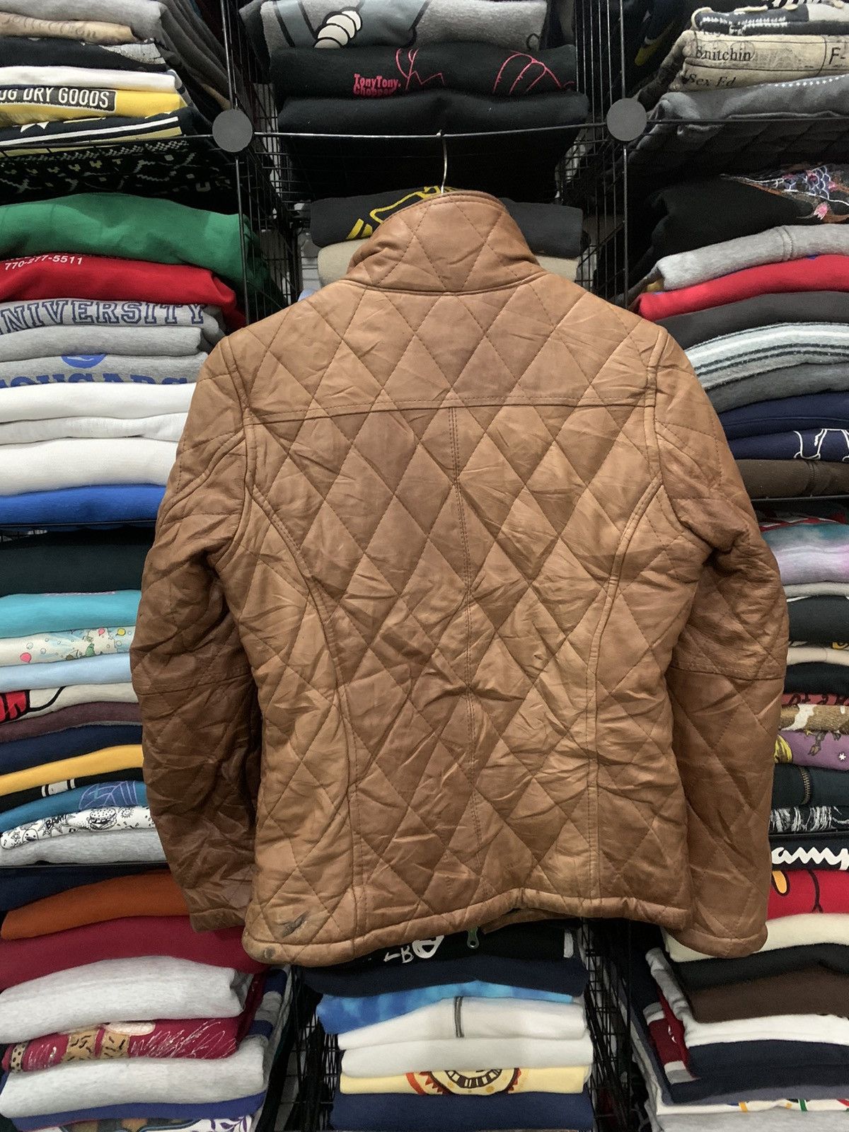 Vanquish Vanquish LeatherJacket quilted design Size US S / EU 44-46 / 1 - 3 Thumbnail