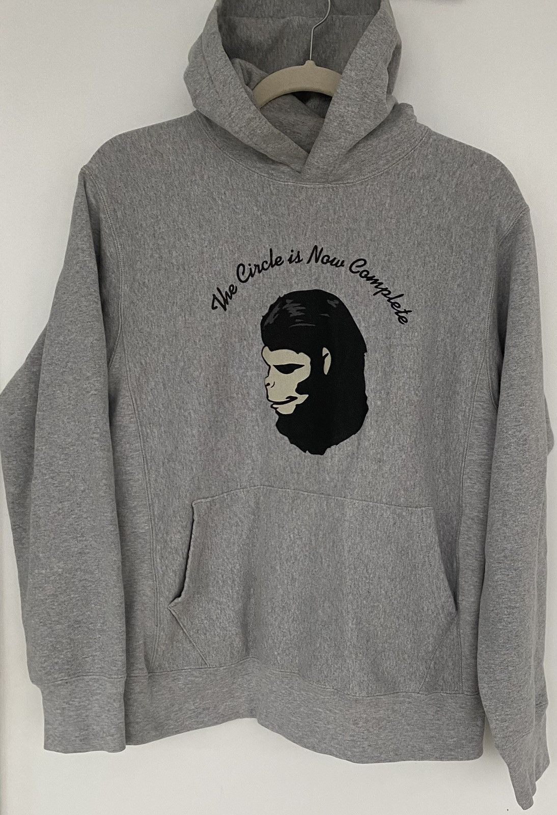 Bape 90’s A BATHING APE CIRCLE IS NOW COMPLETE PULLOVER Size US S / EU 44-46 / 1 - 1 Thumbnail