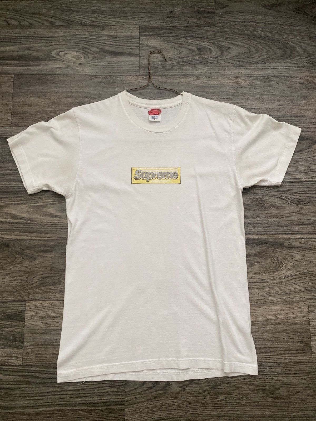 Supreme Bling Box Logo Tee Short Sleeve T Shirts