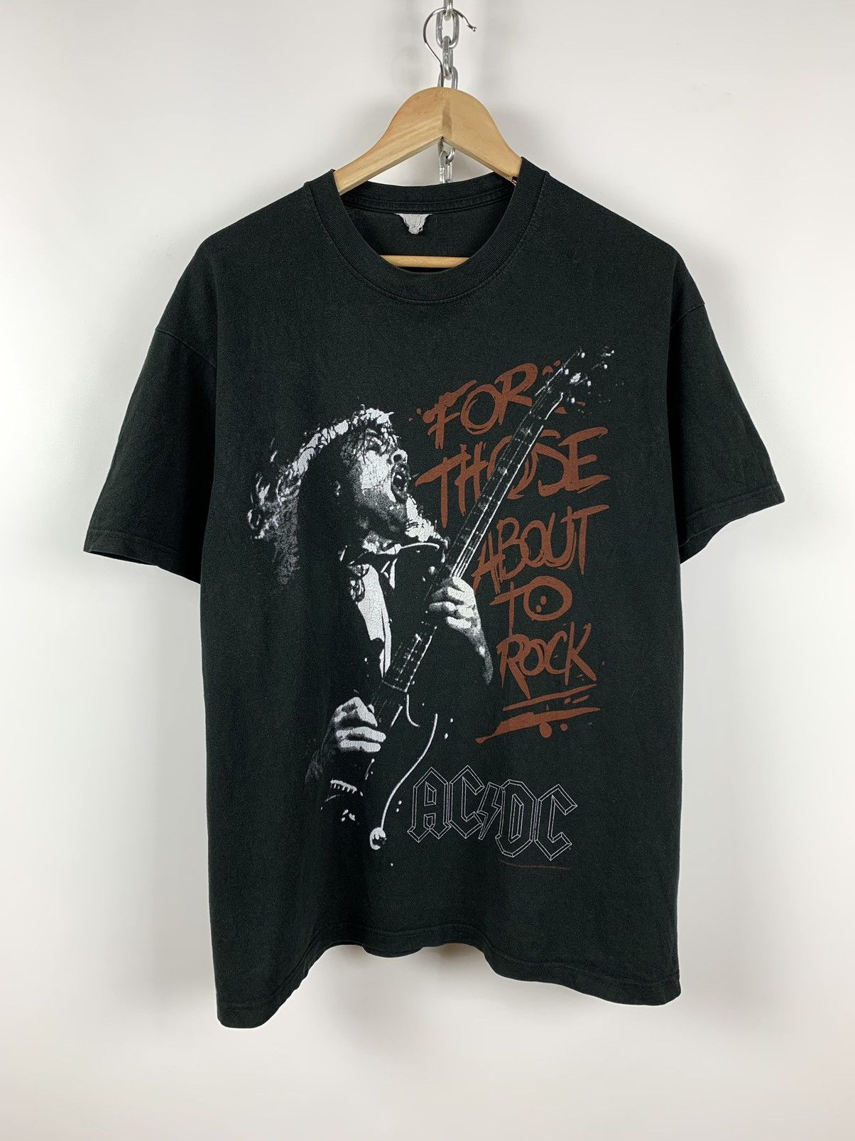 Ac/Dc × Band Tees × Vintage Vintage AC DC For Those About to Rock 