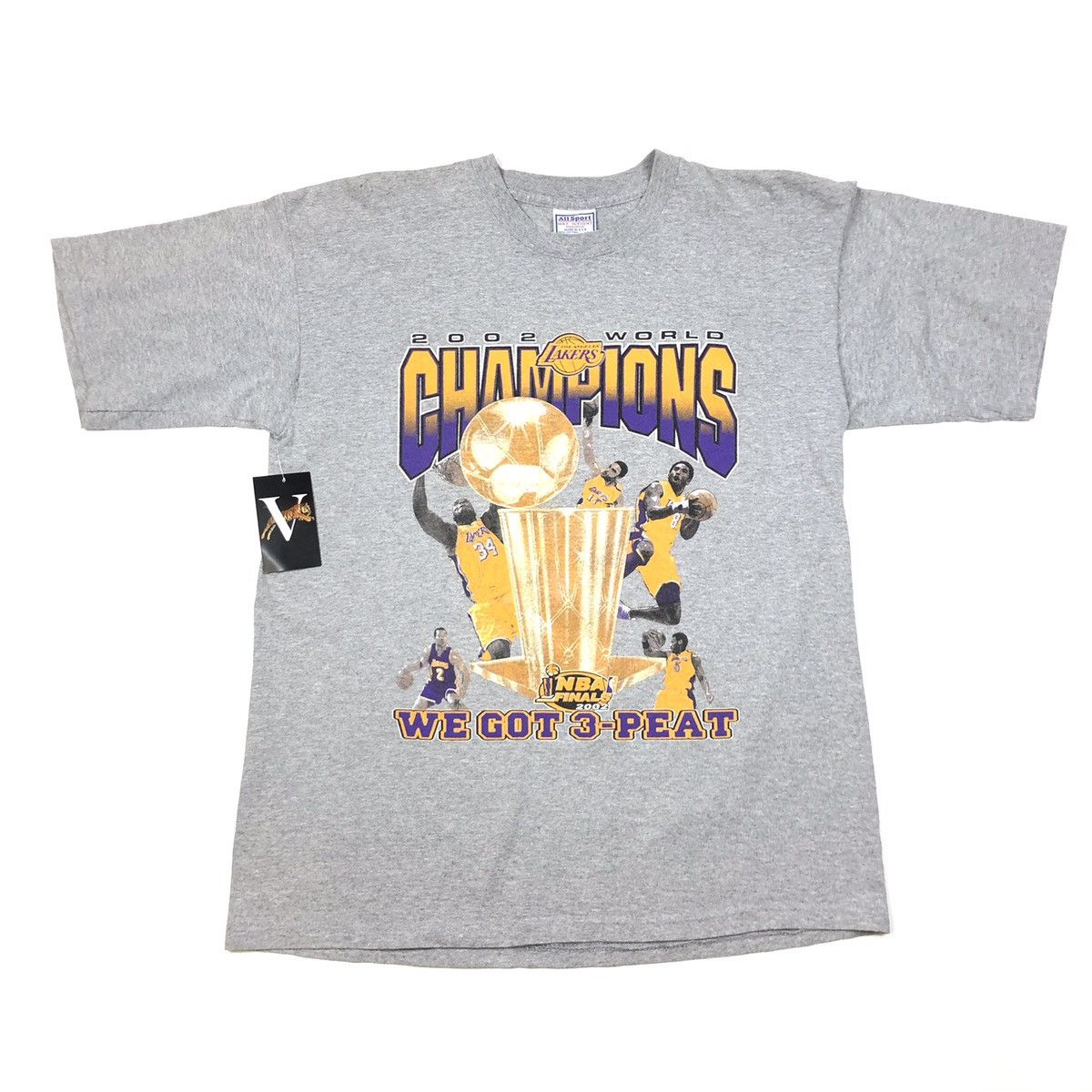 Vintage Lakers 2002 3-peat T-shirt