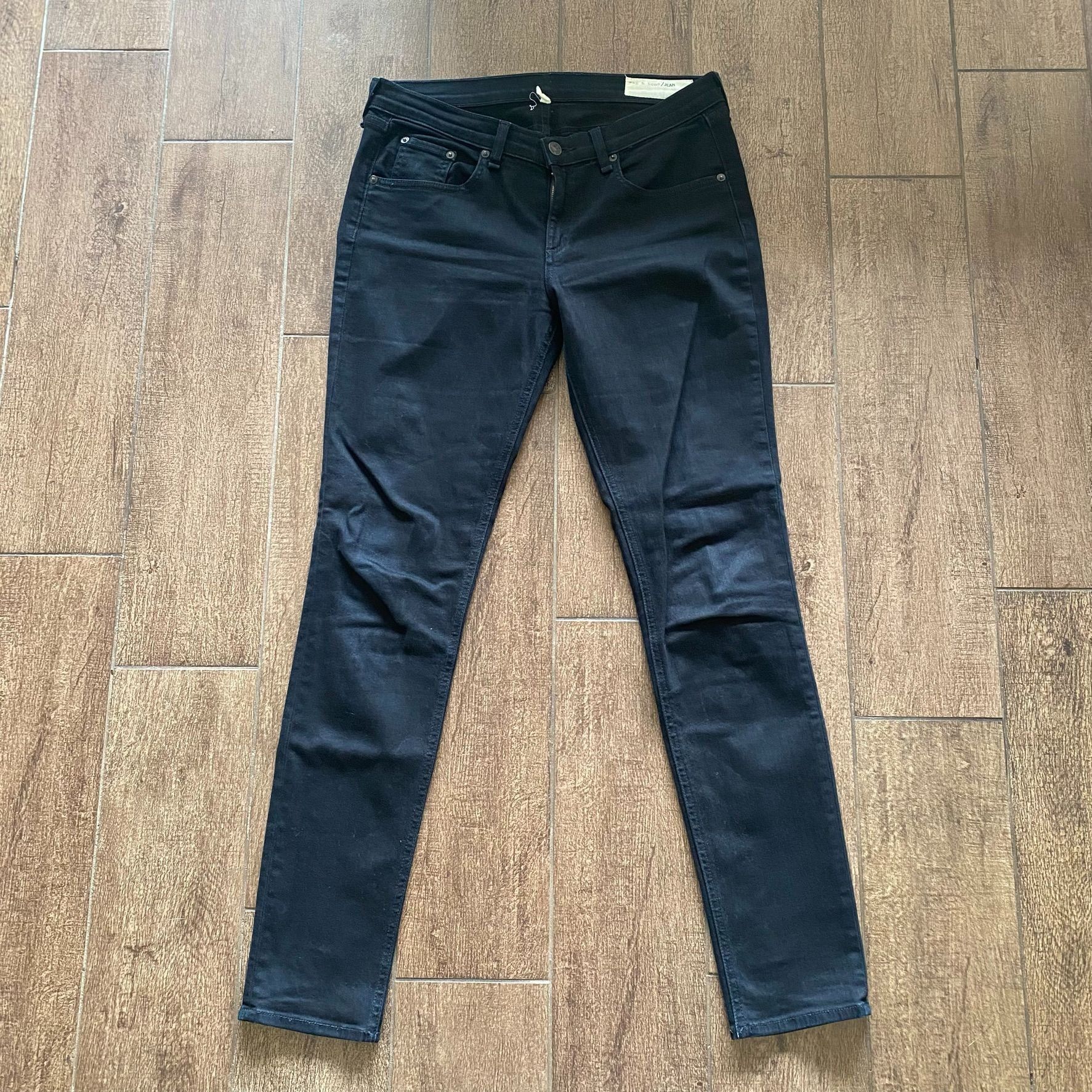 Rag & Bone Rag & Bone Black Skinny Jeans Size US 29 - 1 Thumbnail