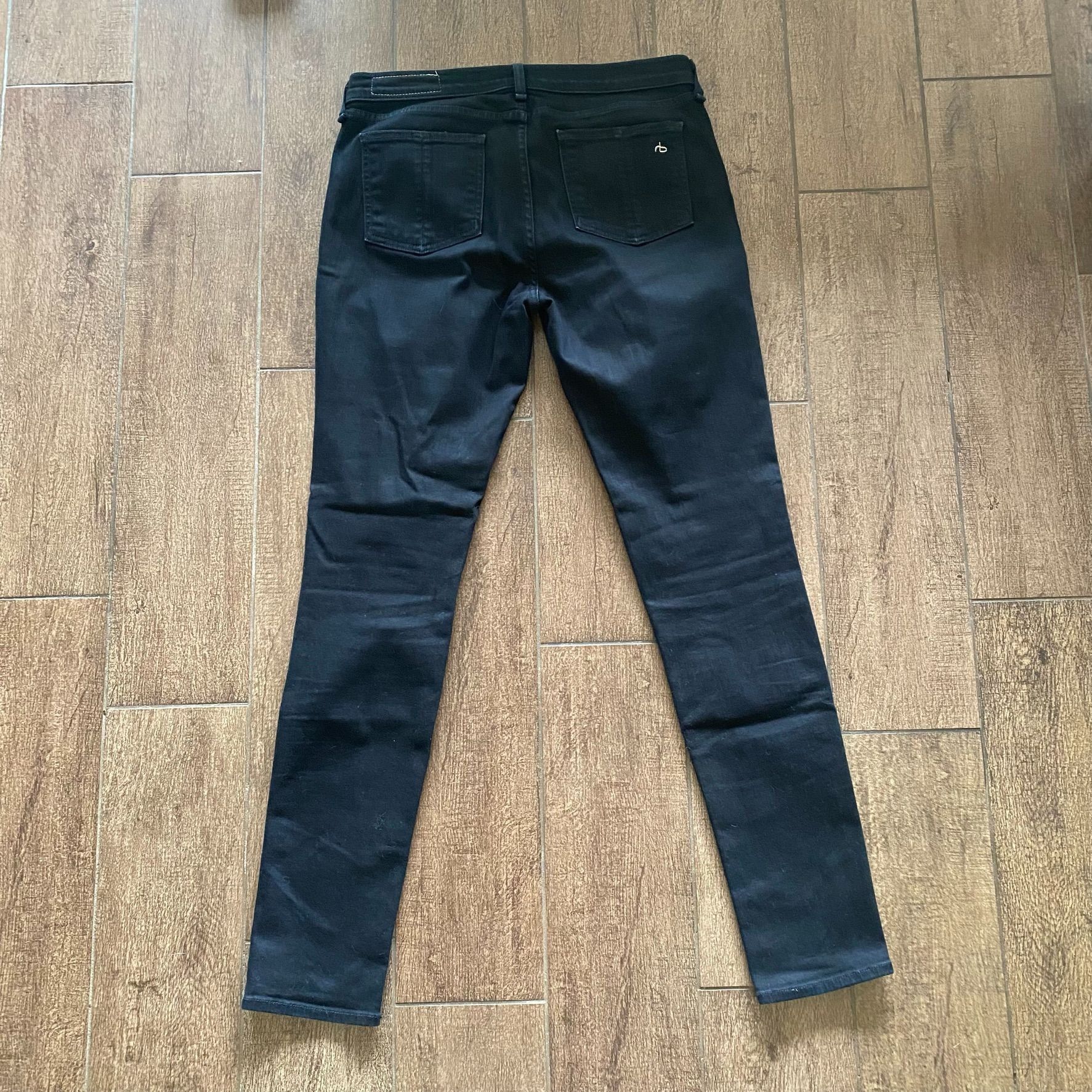 Rag & Bone Rag & Bone Black Skinny Jeans Size US 29 - 3 Thumbnail