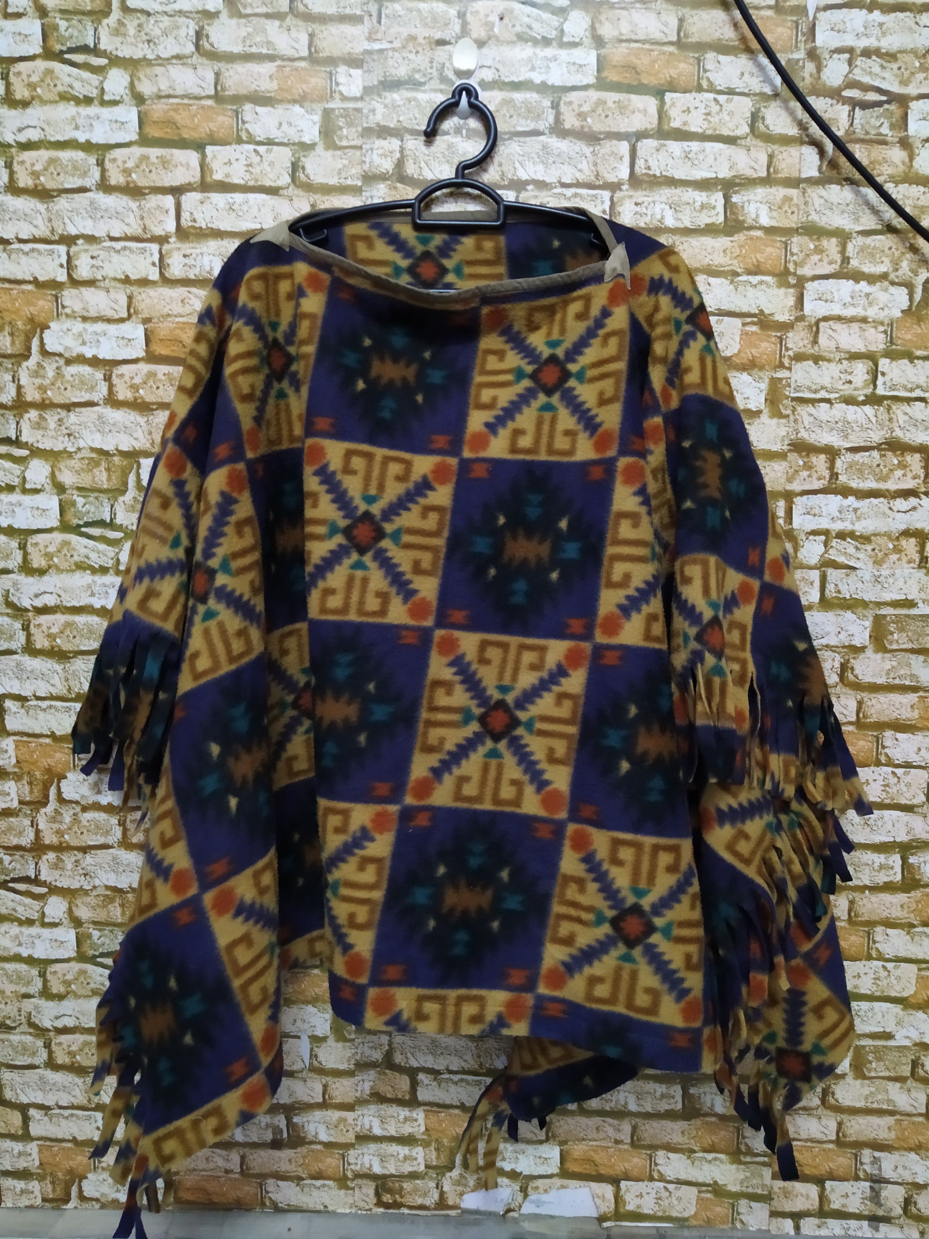 Designer × Japanese Brand SABUROKU CAPES NAVAJO JAPAN (B776) Size US L / EU 52-54 / 3 - 1 Thumbnail