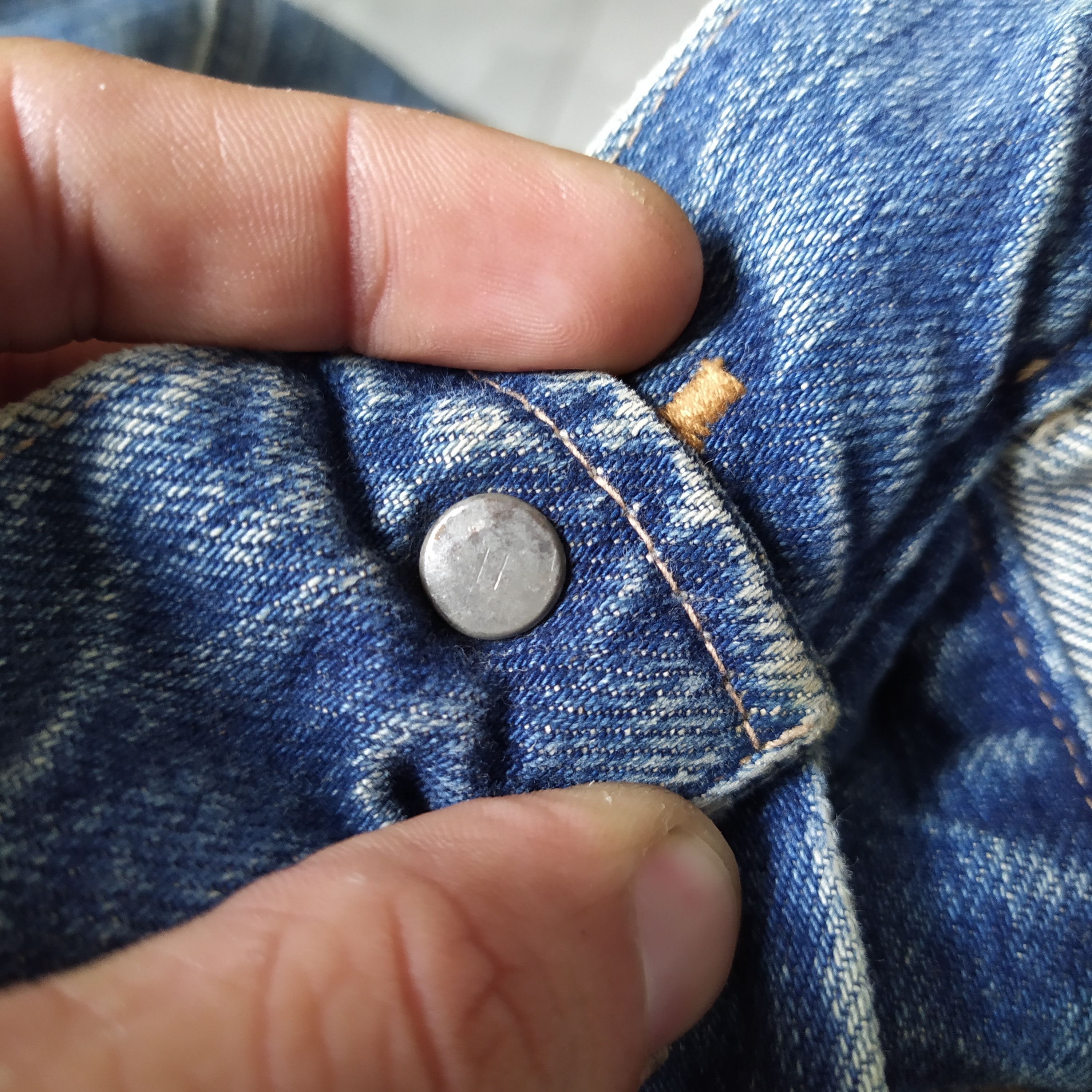 HOLLYWOOD RANCH MARKET IRON HRM HOLLYWOOD RANCH MARKET Koji Udo DENIM JACKET (D229) Size US XS / EU 42 / 0 - 8 Thumbnail