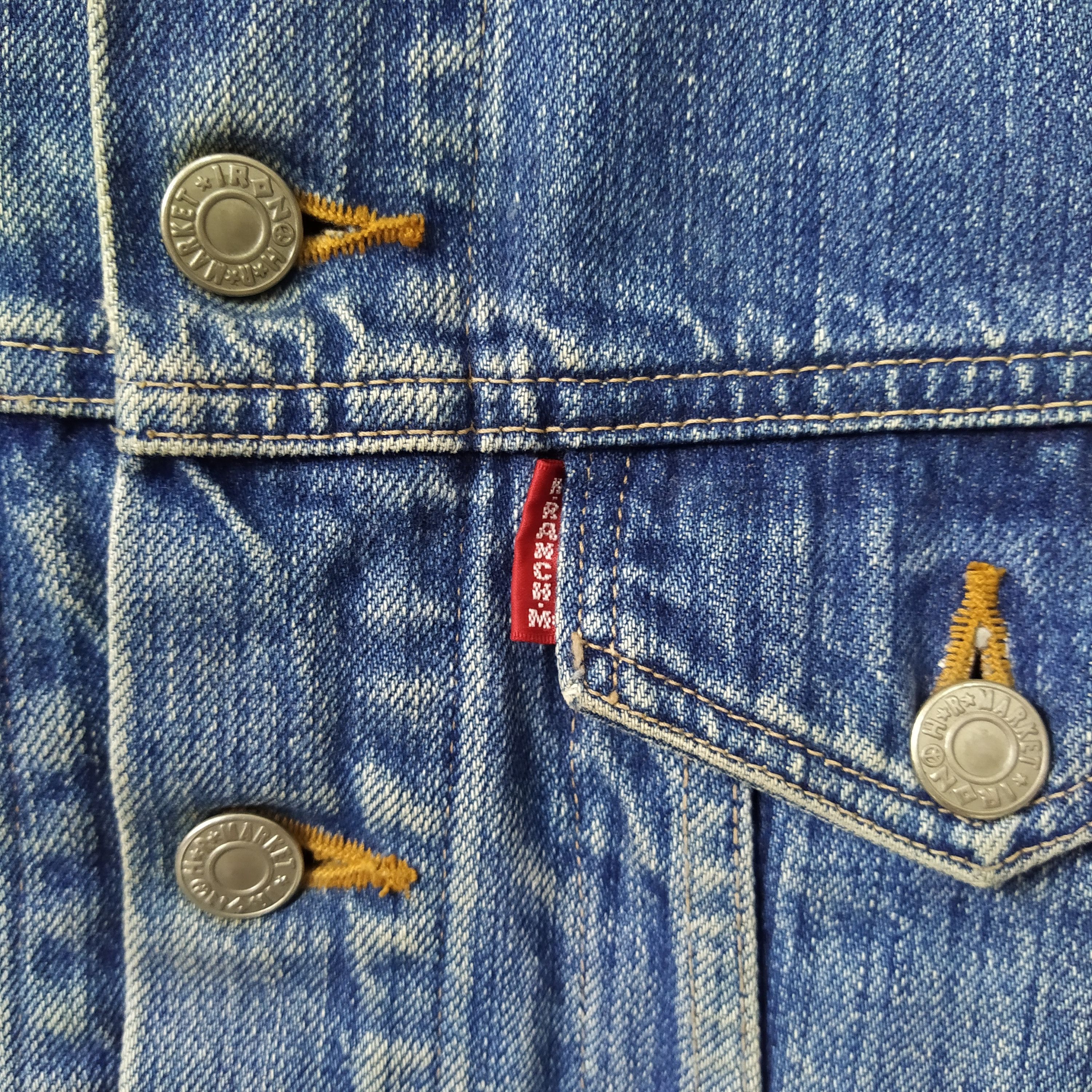 HOLLYWOOD RANCH MARKET IRON HRM HOLLYWOOD RANCH MARKET Koji Udo DENIM JACKET (D229) Size US XS / EU 42 / 0 - 2 Thumbnail