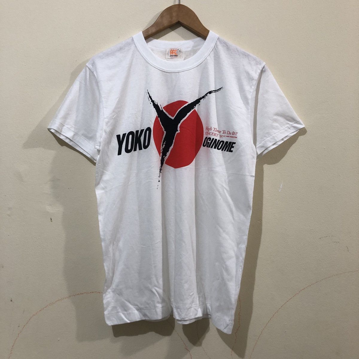 Vintage Yoko Oginome Concert 87 T-Shirt Dead Stock