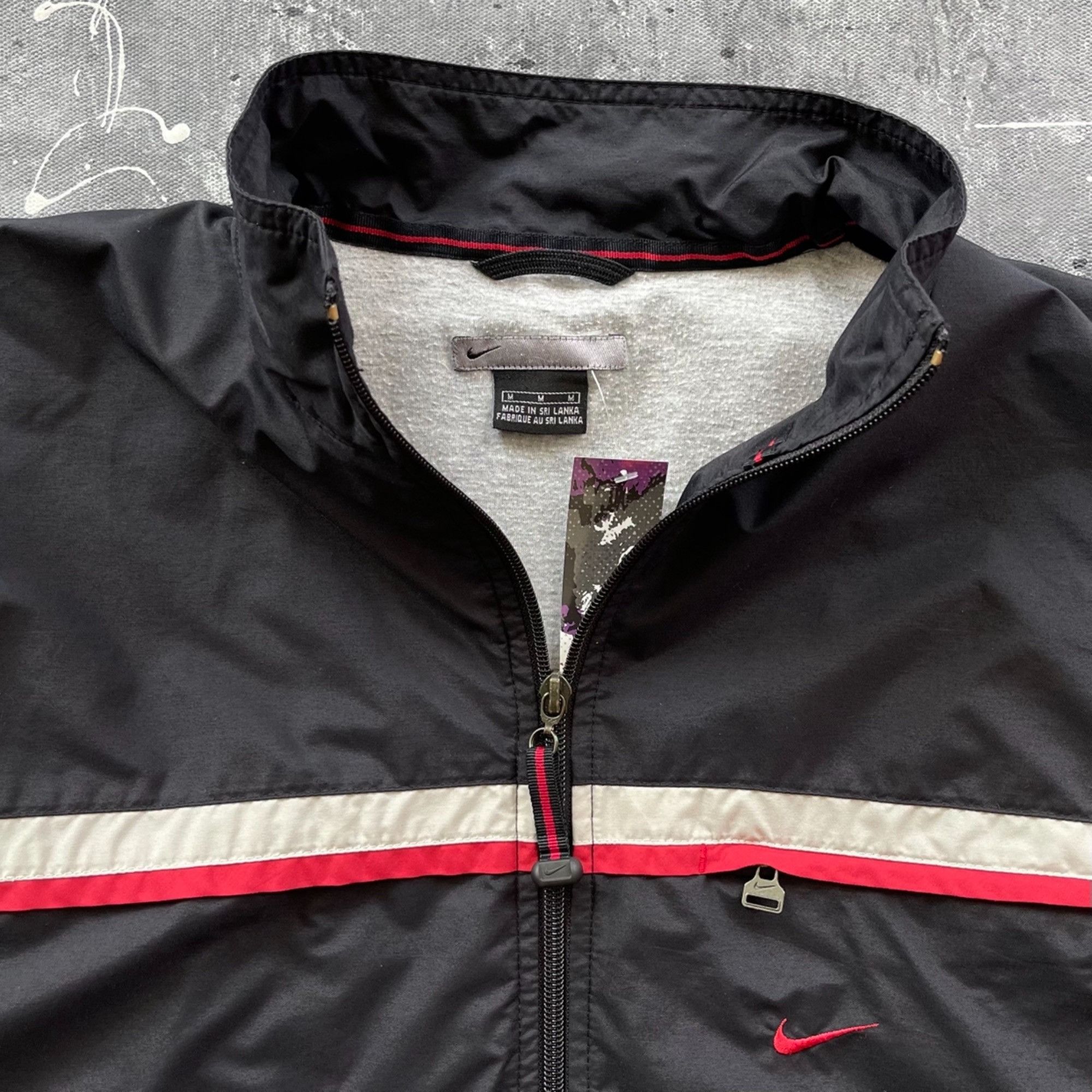 Nike × Vintage Vintage Y2K Nike Full Zip Lined Windbreaker Jacket Size US M / EU 48-50 / 2 - 3 Thumbnail