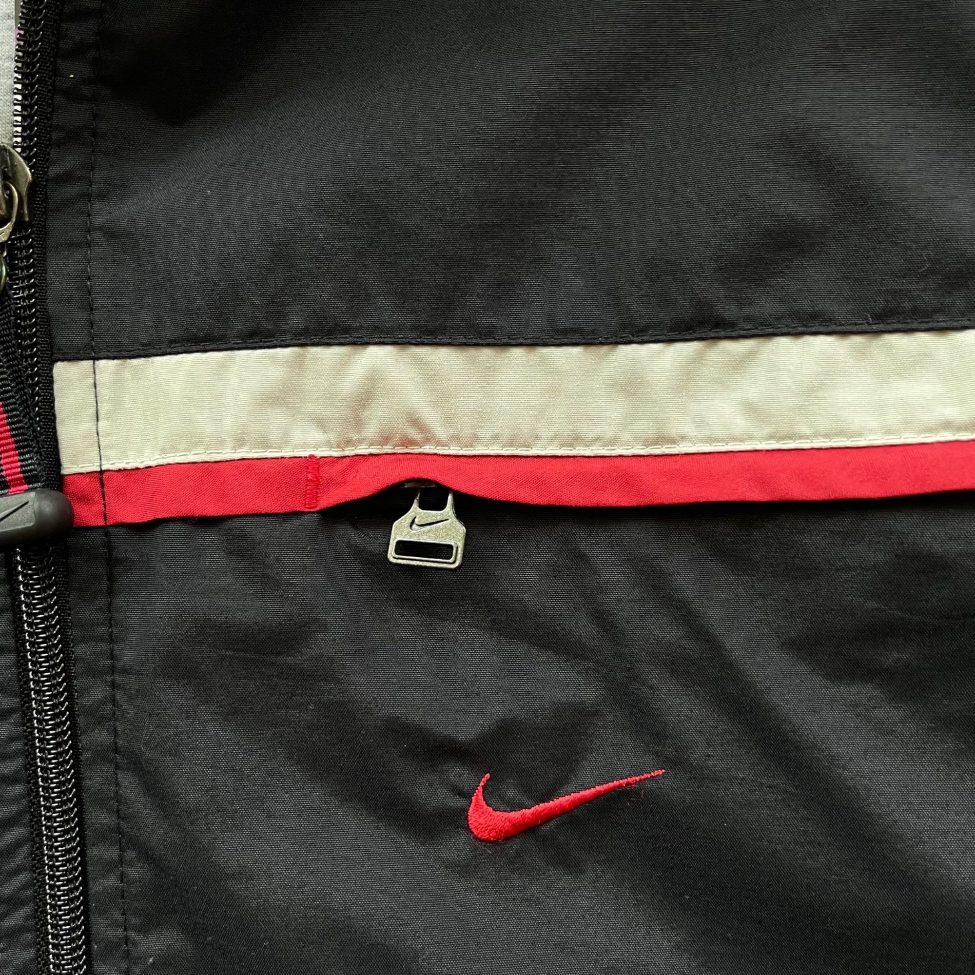 Nike × Vintage Vintage Y2K Nike Full Zip Lined Windbreaker Jacket Size US M / EU 48-50 / 2 - 5 Thumbnail