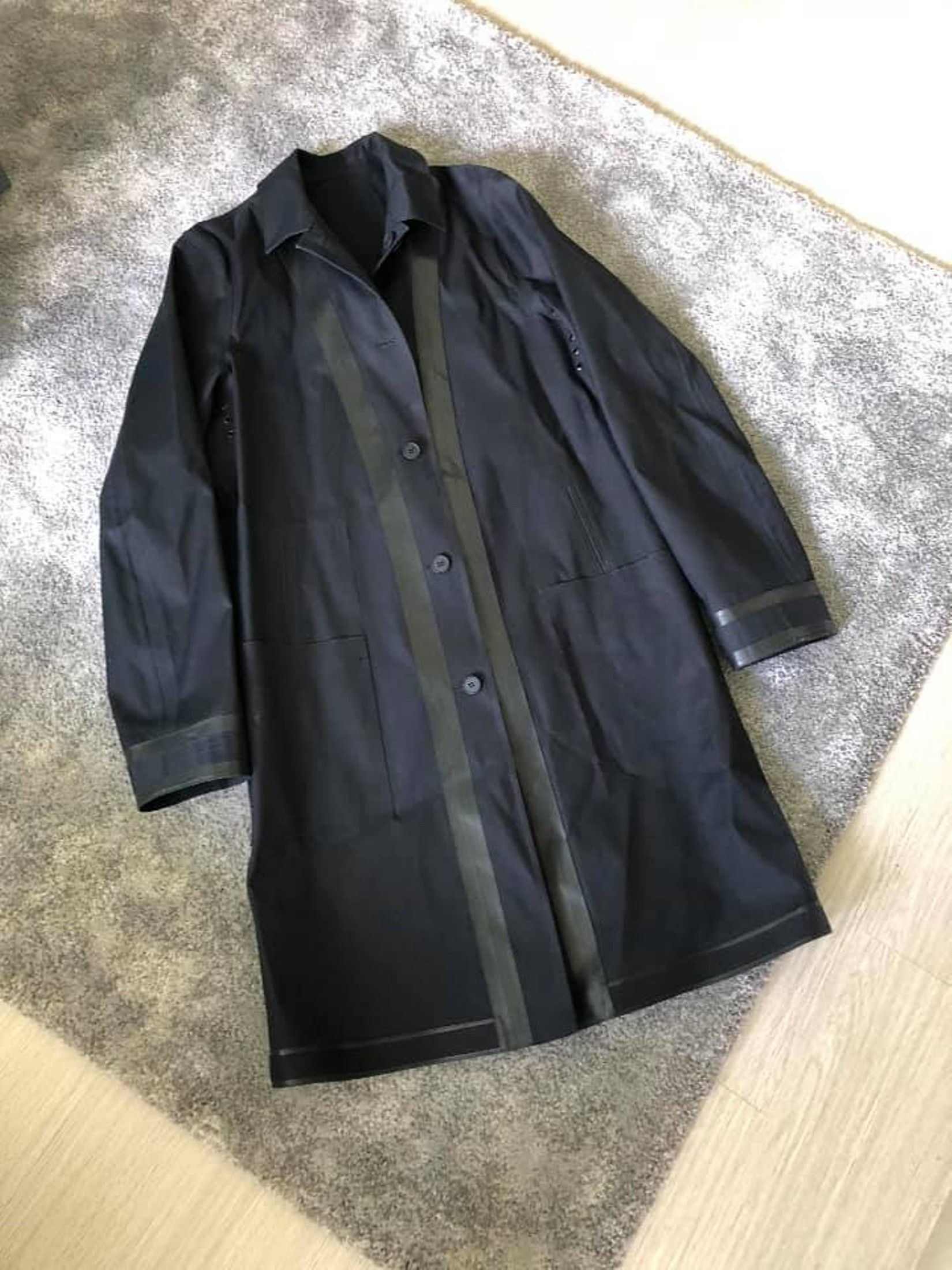 Kiko Kostadinov Mackintosh0001 Reversible Rubber Taped Coat | Grailed