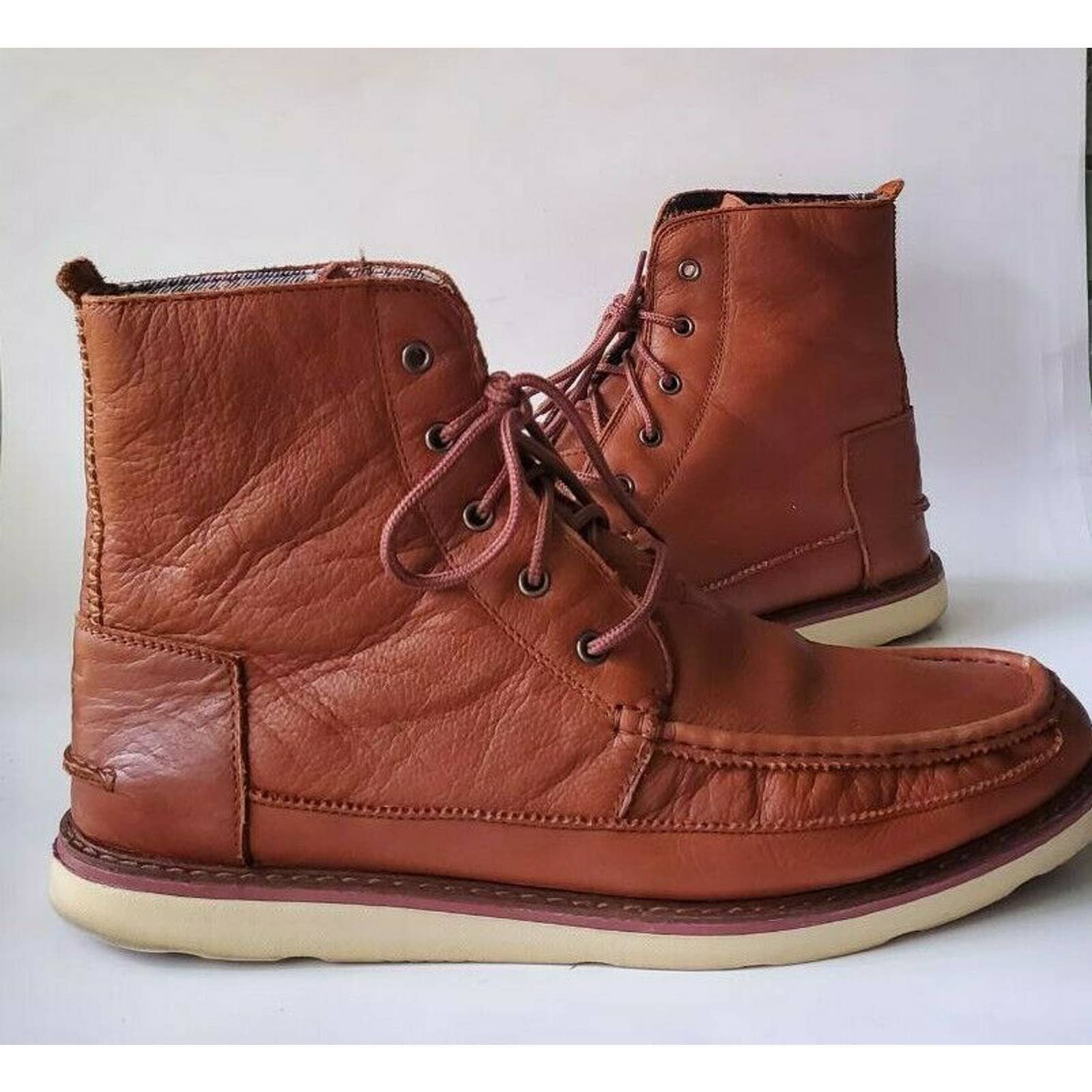 Toms Toms SEARCHER BOOT Brown LeatherBoots Men s Shoes Size 14 Grailed