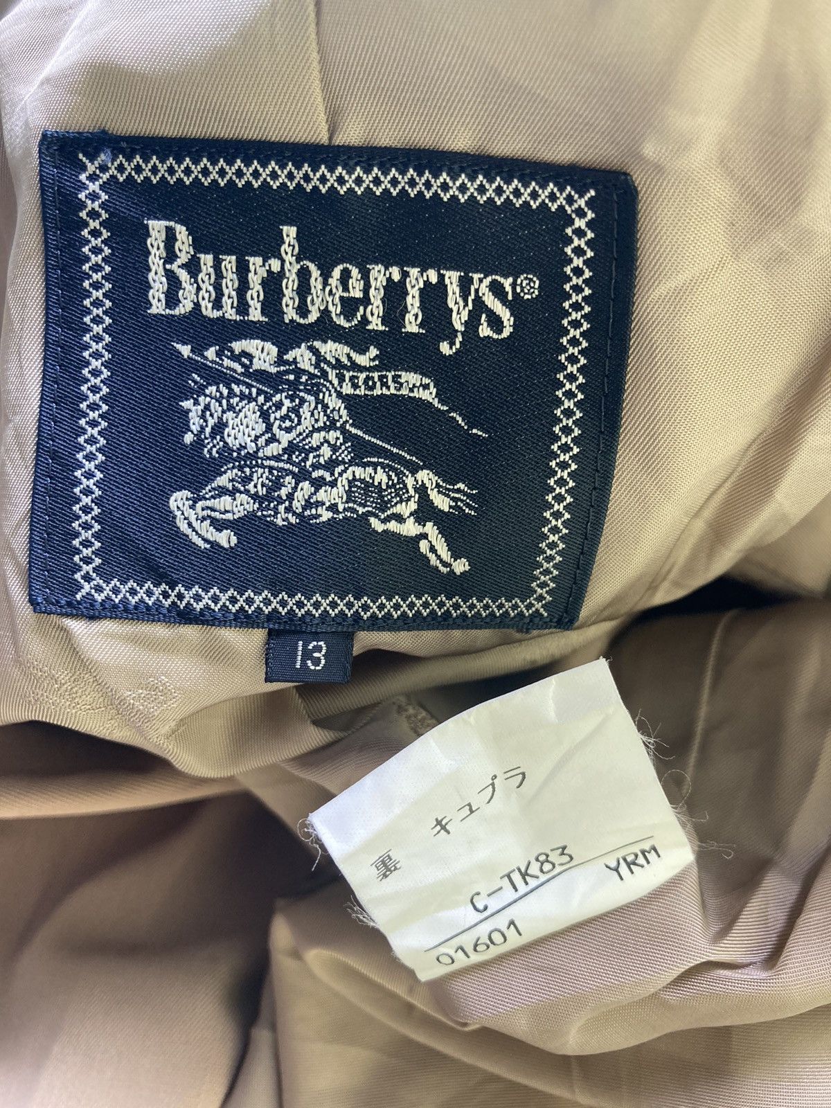 Burberry Distressed Burberry Blazer Jacket Size US L / EU 52-54 / 3 - 10 Thumbnail