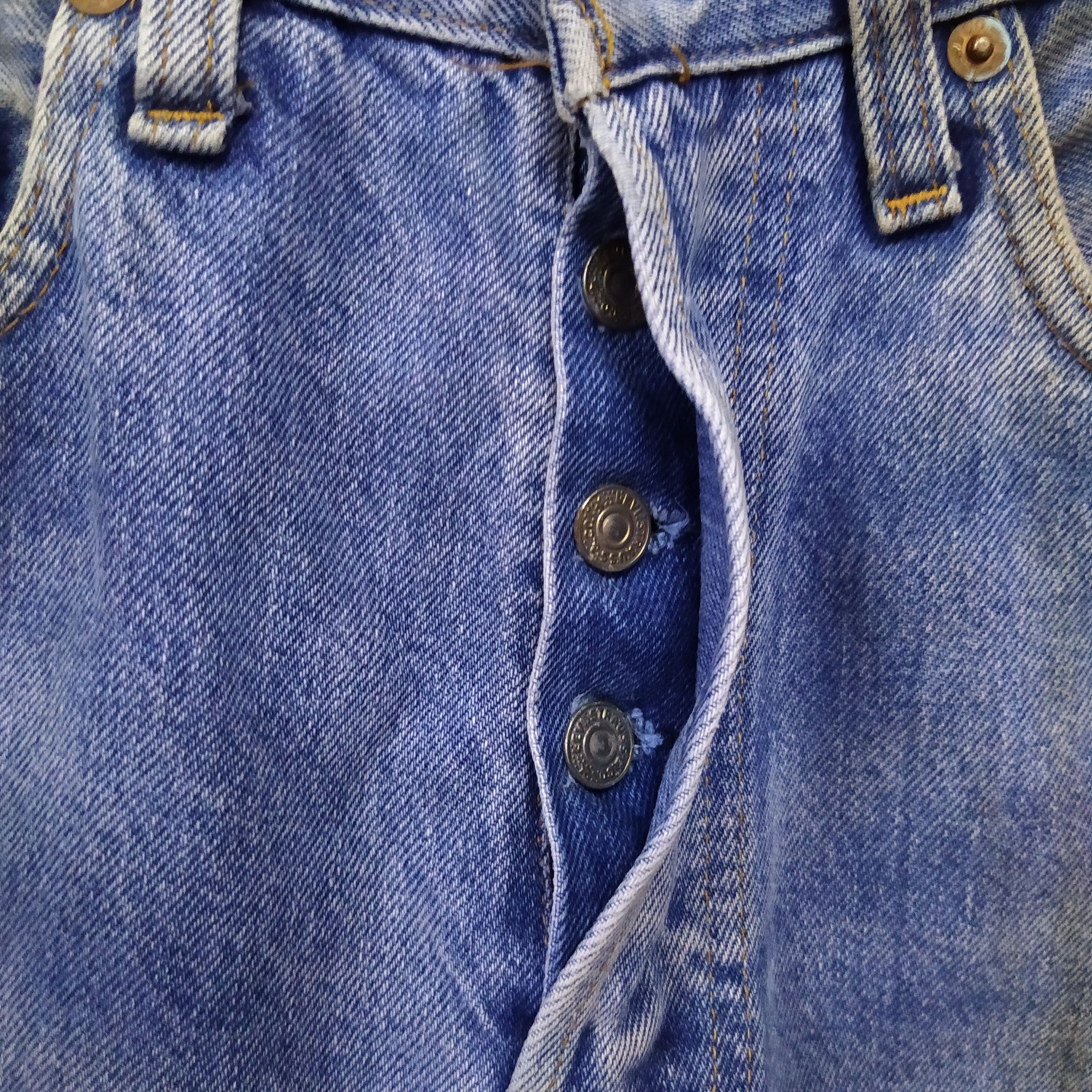 Levi's 80s LEVIS 501 SELVEDGE DENIM USA MADE 524 COBAIN (D236) Size US 28 / EU 44 - 3 Thumbnail