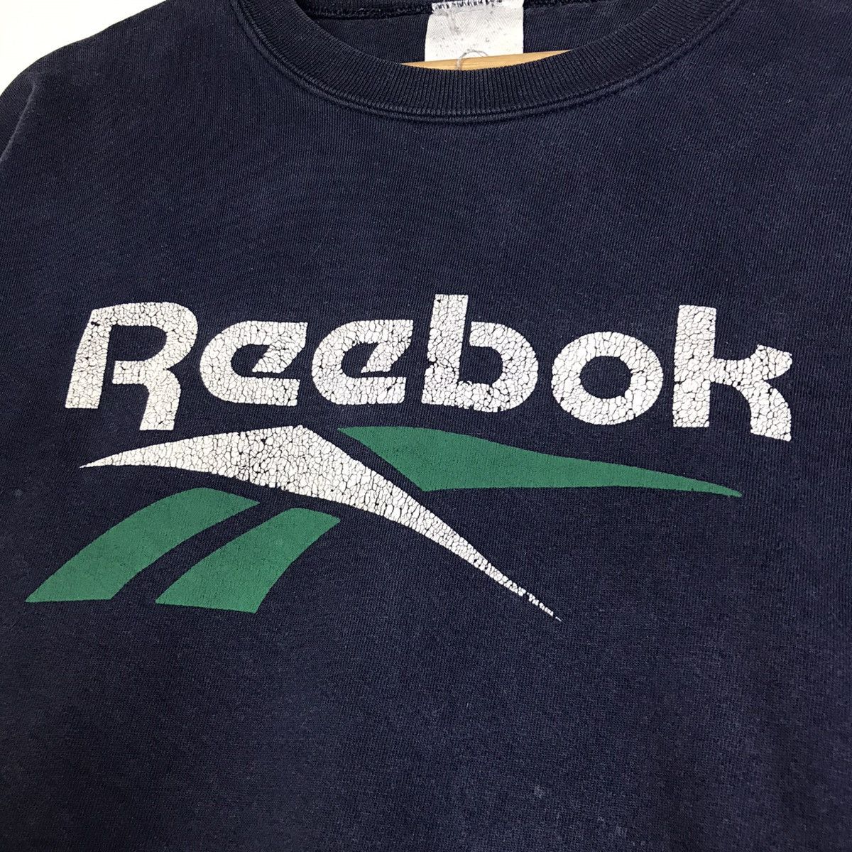 Reebok × Russell Athletic × Vintage Vintage 90s Reebok By Russell Corp Crewneck Sweatshirt Size US M / EU 48-50 / 2 - 2 Thumbnail