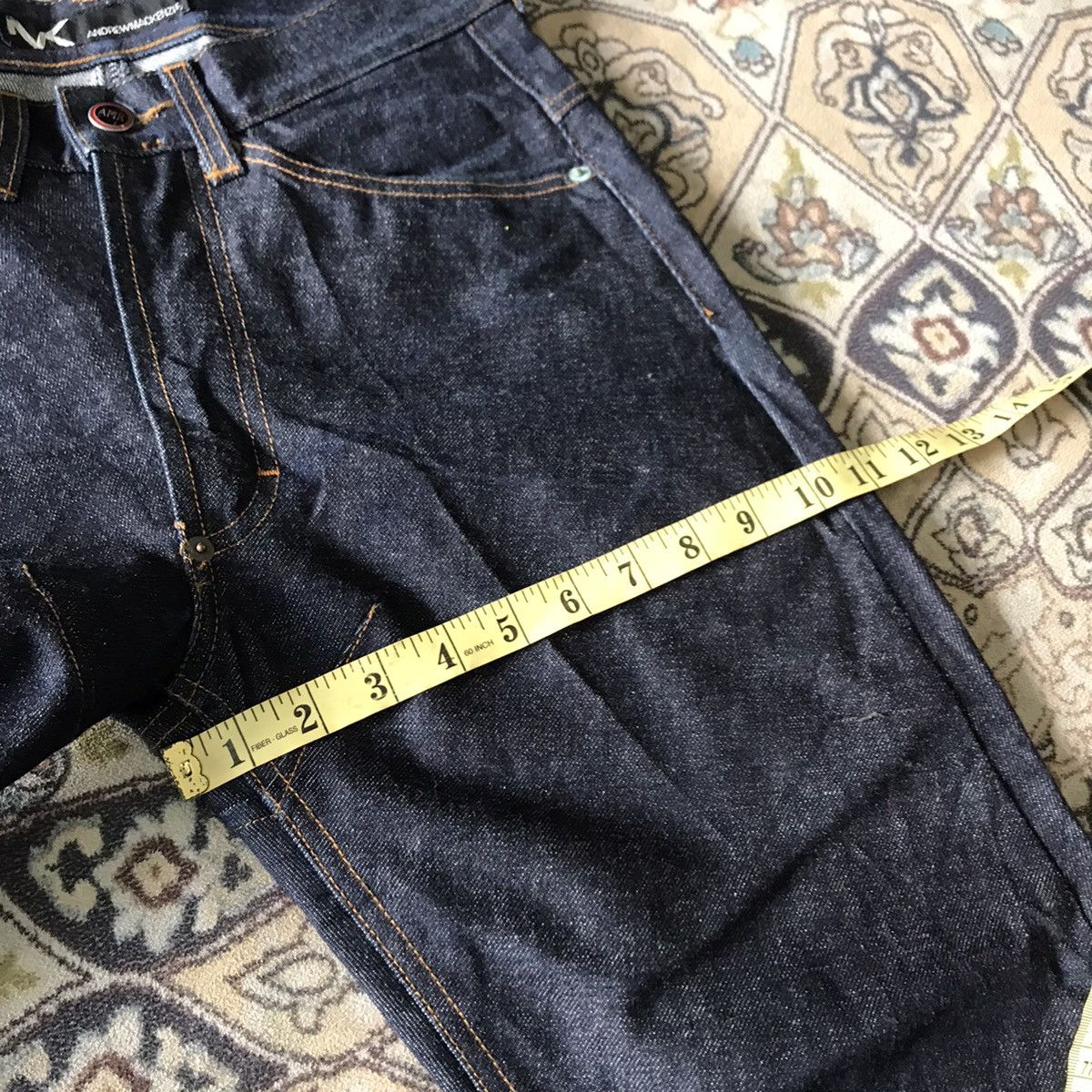 Andrew Mackenzie Andrew Mackenzie Denim Cropped Jeans Size US 28 / EU 44 - 17 Thumbnail