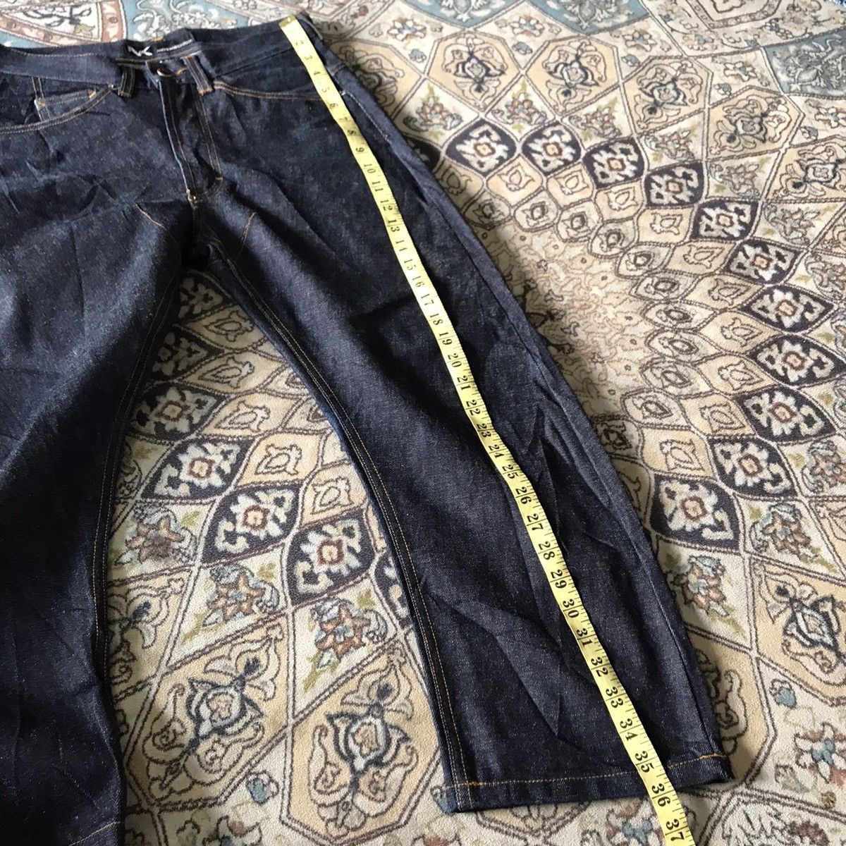 Andrew Mackenzie Andrew Mackenzie Denim Cropped Jeans Size US 28 / EU 44 - 15 Thumbnail