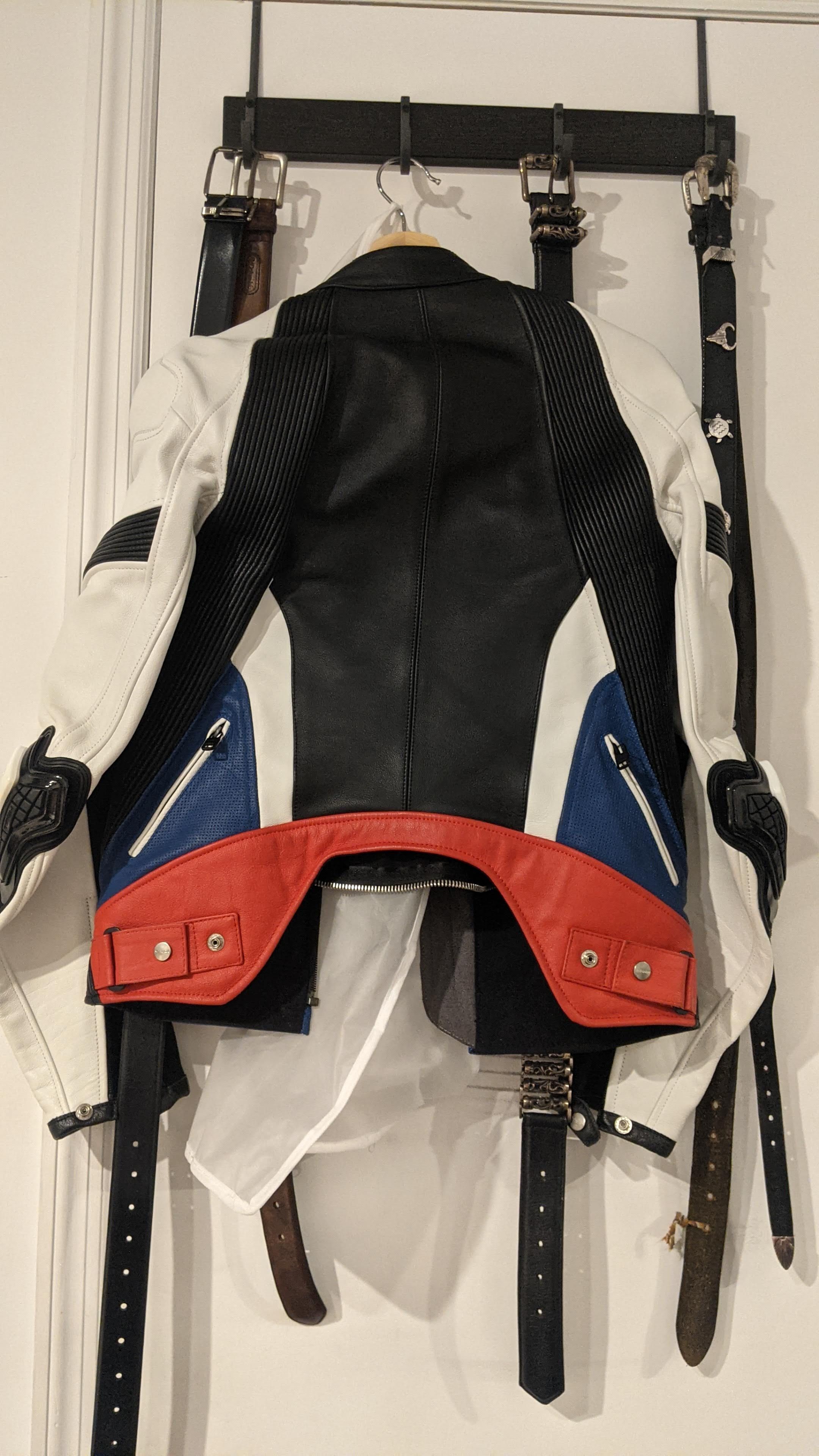 Alyx Alyx Spidi Multi Color Leather Racing Jacket | Grailed