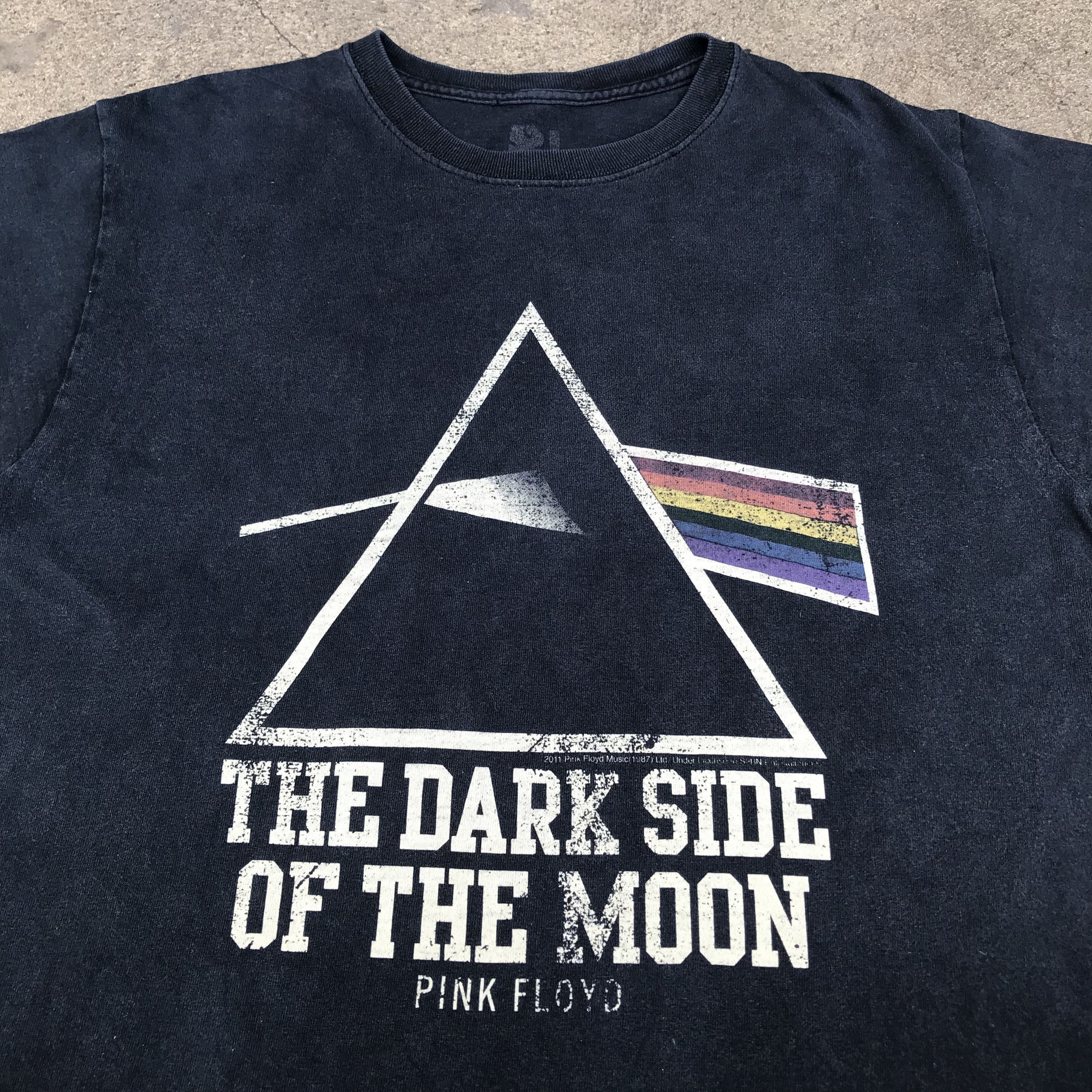 Band Tees × Vintage VINTAGE Y2K 2011 PINK FLOYD PROMO TEE FADED Size US M / EU 48-50 / 2 - 2 Thumbnail