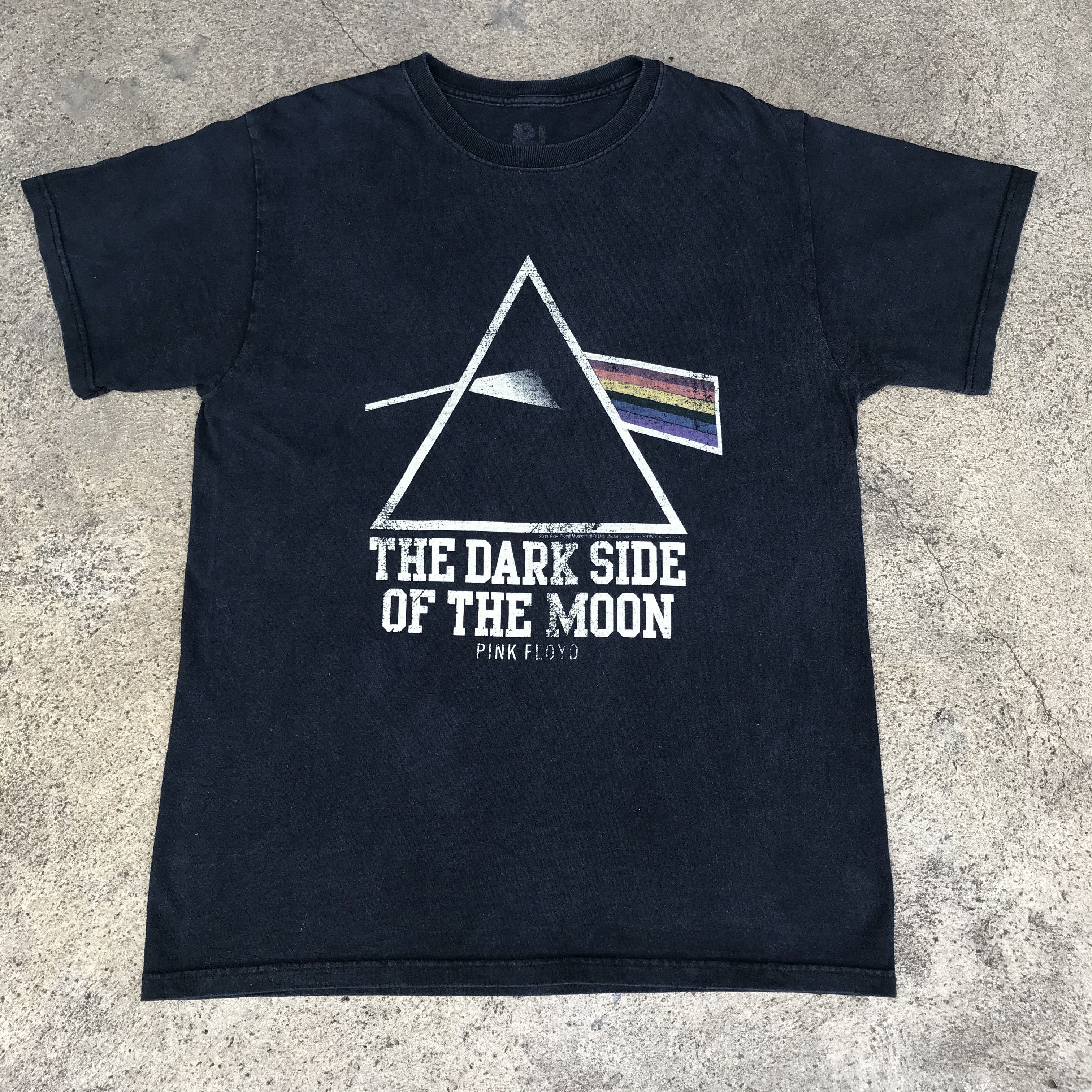 Band Tees × Vintage VINTAGE Y2K 2011 PINK FLOYD PROMO TEE FADED Size US M / EU 48-50 / 2 - 1 Thumbnail
