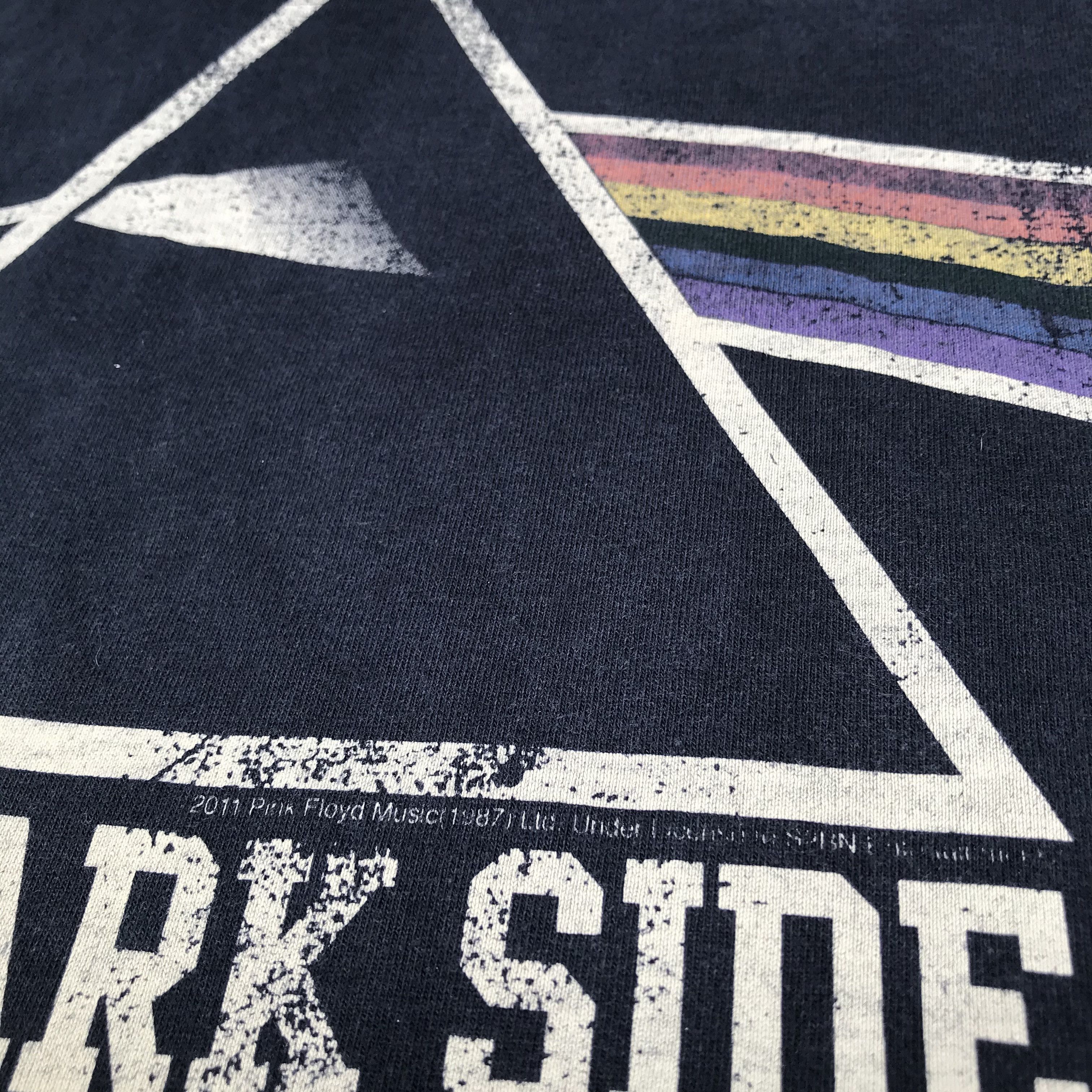 Band Tees × Vintage VINTAGE Y2K 2011 PINK FLOYD PROMO TEE FADED Size US M / EU 48-50 / 2 - 3 Thumbnail