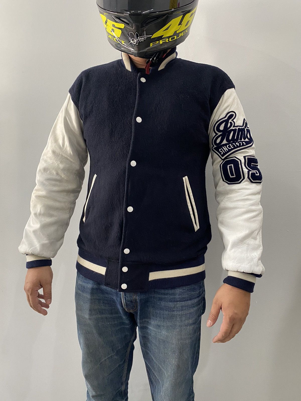 Vintage Custom Varsity Jacket Club Galerry Varsity Jakcet Size US L / EU 52-54 / 3 - 7 Thumbnail