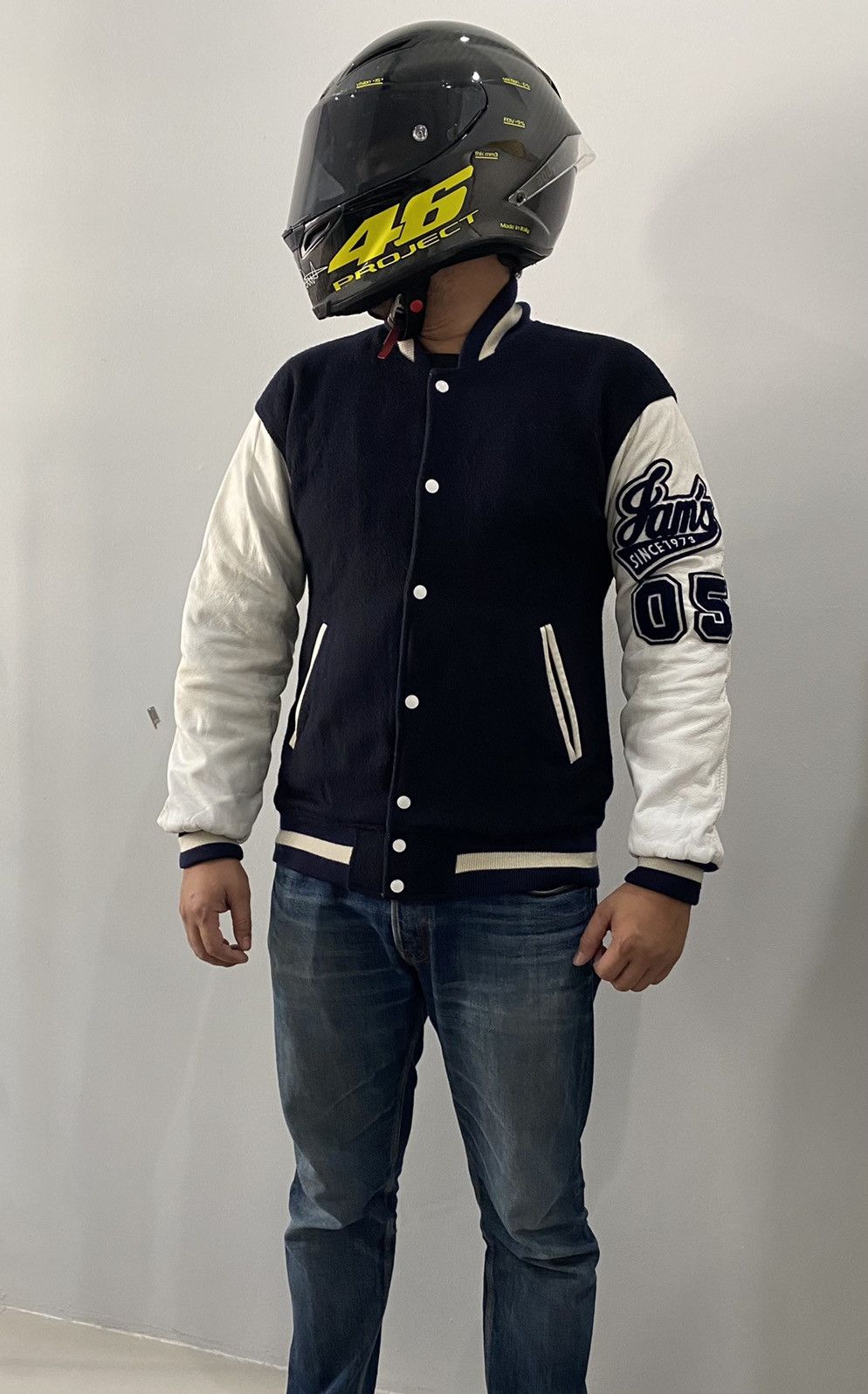 Vintage Custom Varsity Jacket Club Galerry Varsity Jakcet Size US L / EU 52-54 / 3 - 8 Thumbnail