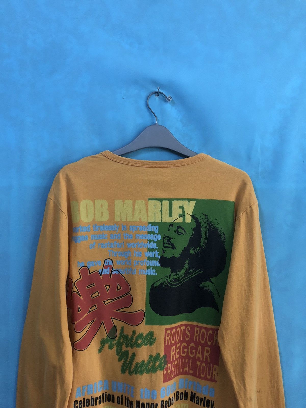 Band Tees 1990s Bob Marley festival tour #A1 Size US M / EU 48-50 / 2 - 3 Thumbnail
