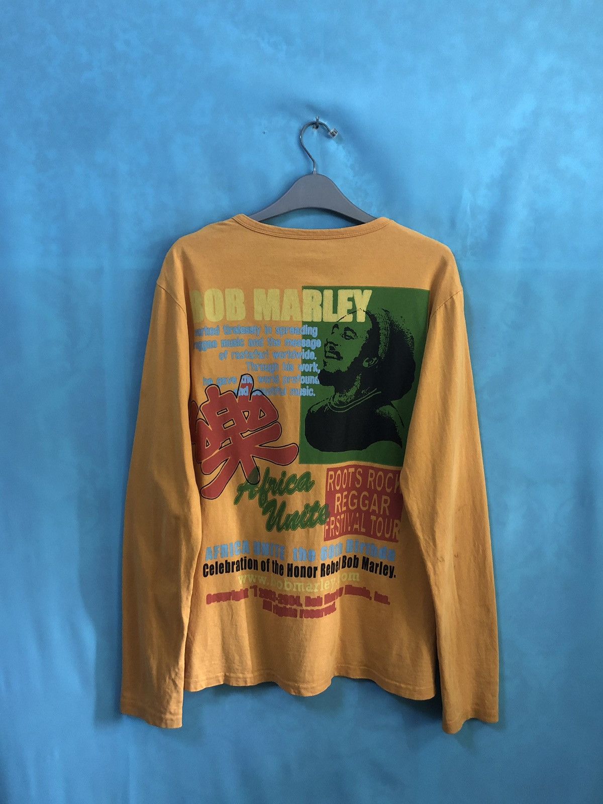 Band Tees 1990s Bob Marley festival tour #A1 Size US M / EU 48-50 / 2 - 1 Thumbnail