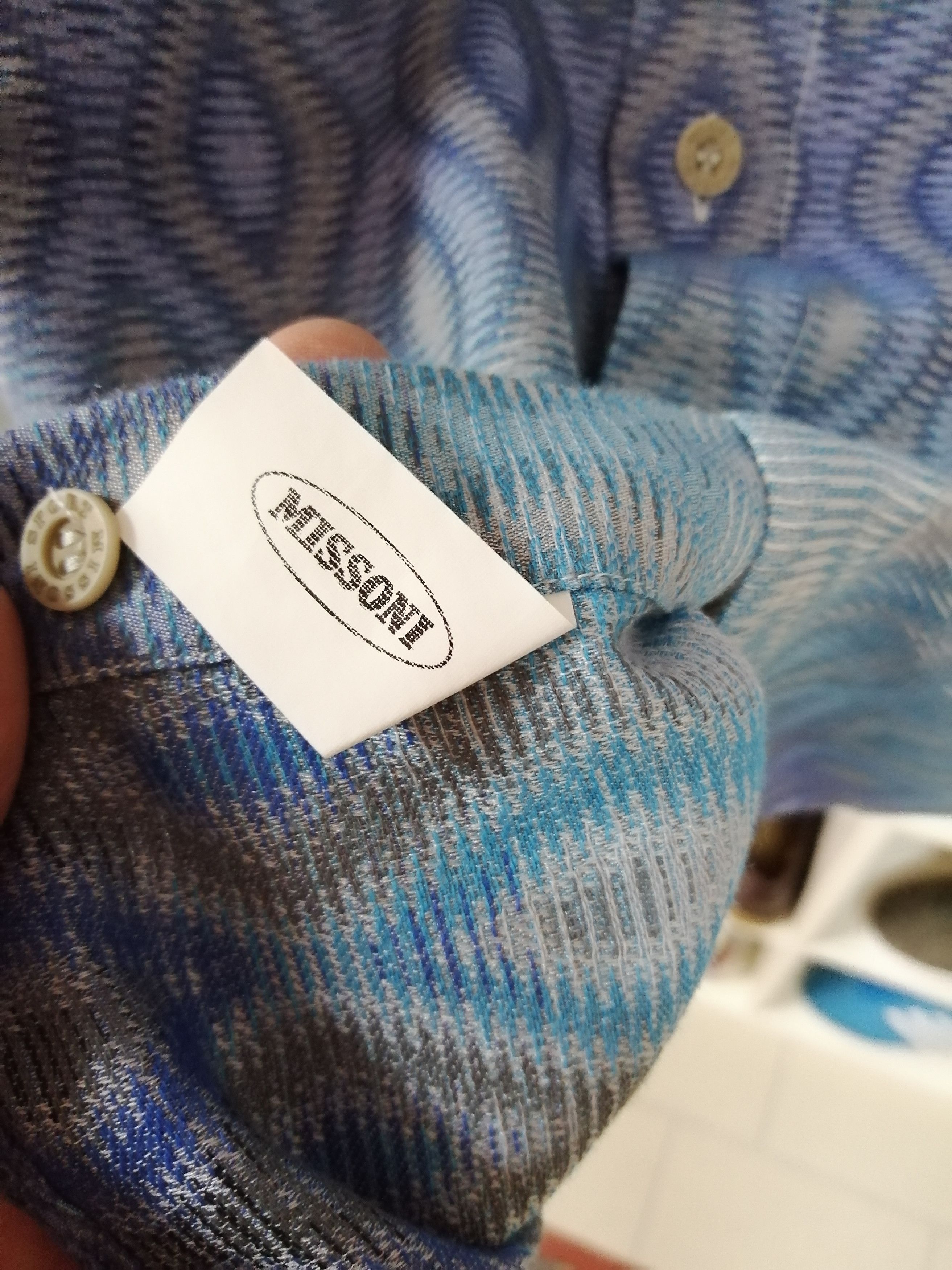 Japanese Brand × Missoni × Vintage Vintage Missoni shirt Size US M / EU 48-50 / 2 - 5 Thumbnail