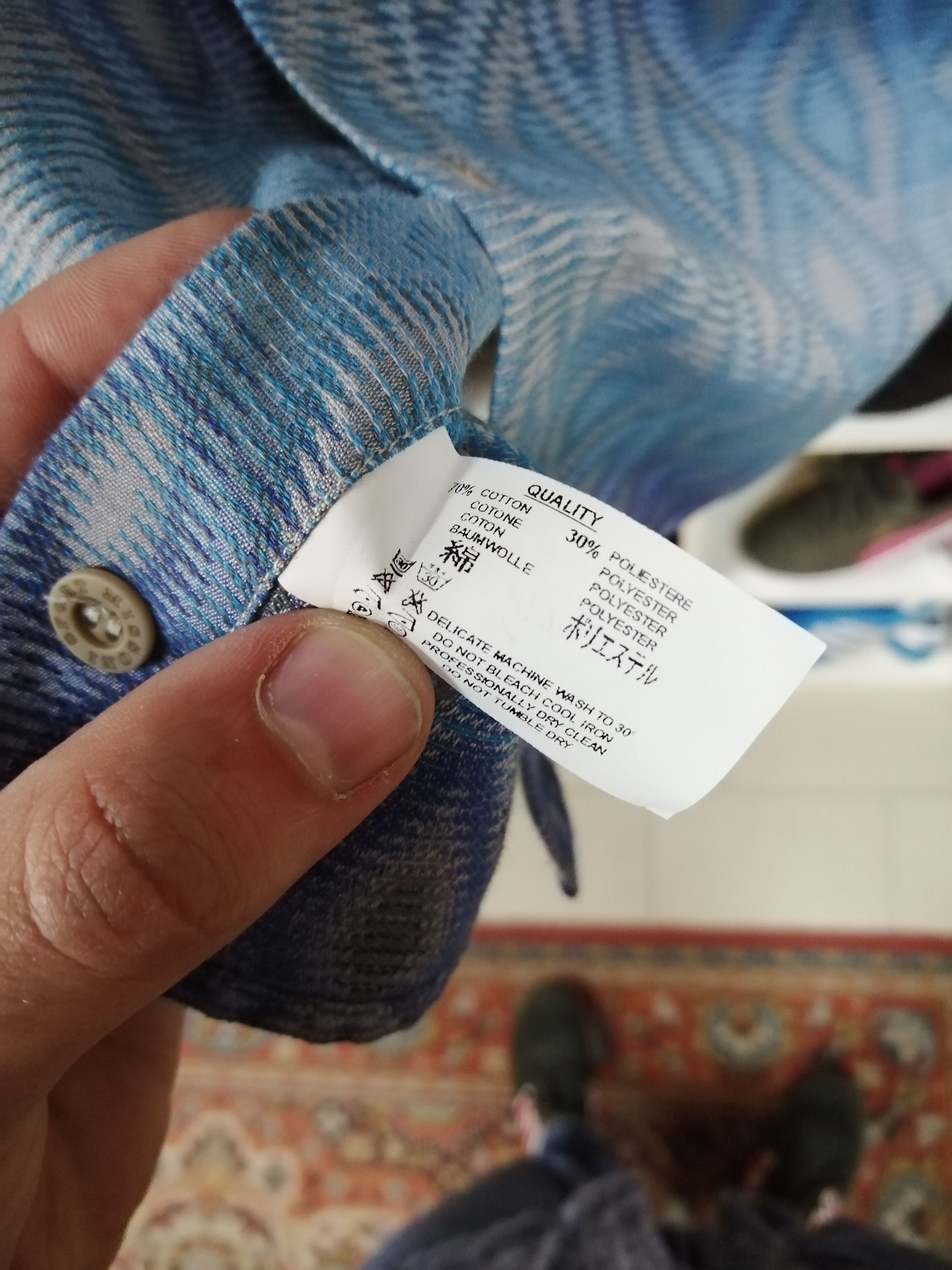 Japanese Brand × Missoni × Vintage Vintage Missoni shirt Size US M / EU 48-50 / 2 - 4 Thumbnail
