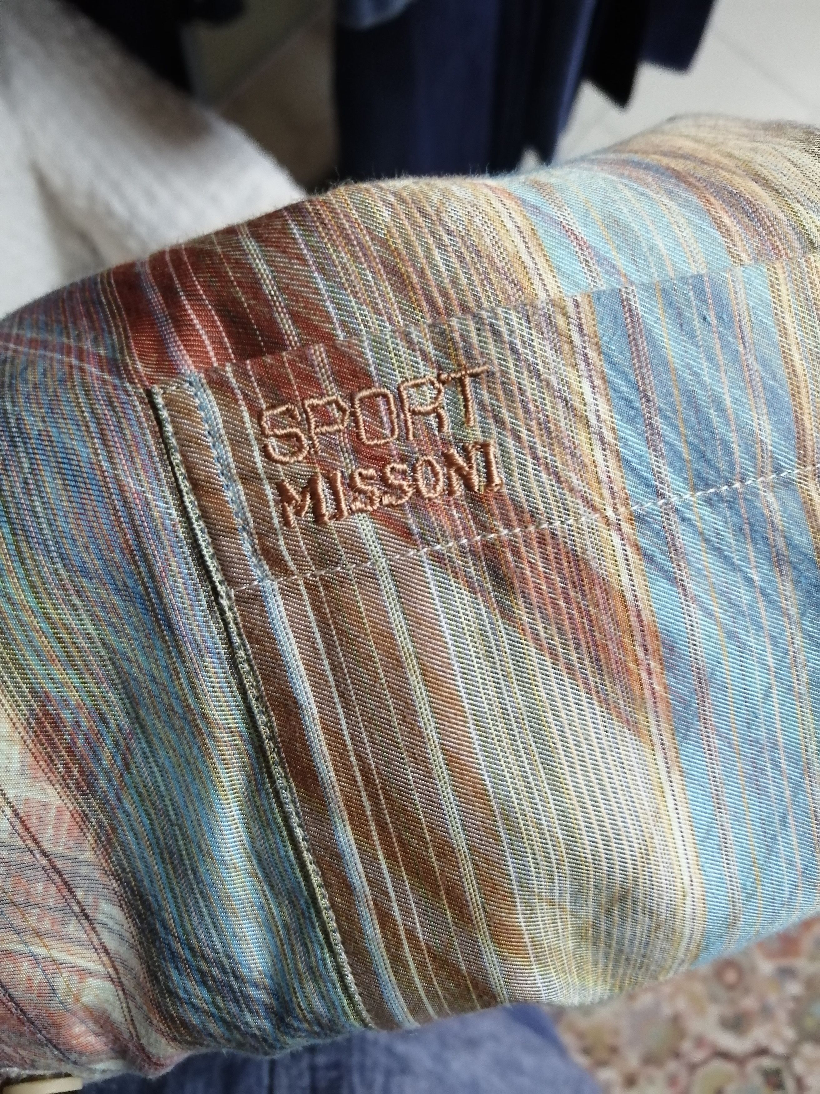 Japanese Brand × Missoni × Vintage Vintage Missoni shirt Size US L / EU 52-54 / 3 - 2 Thumbnail