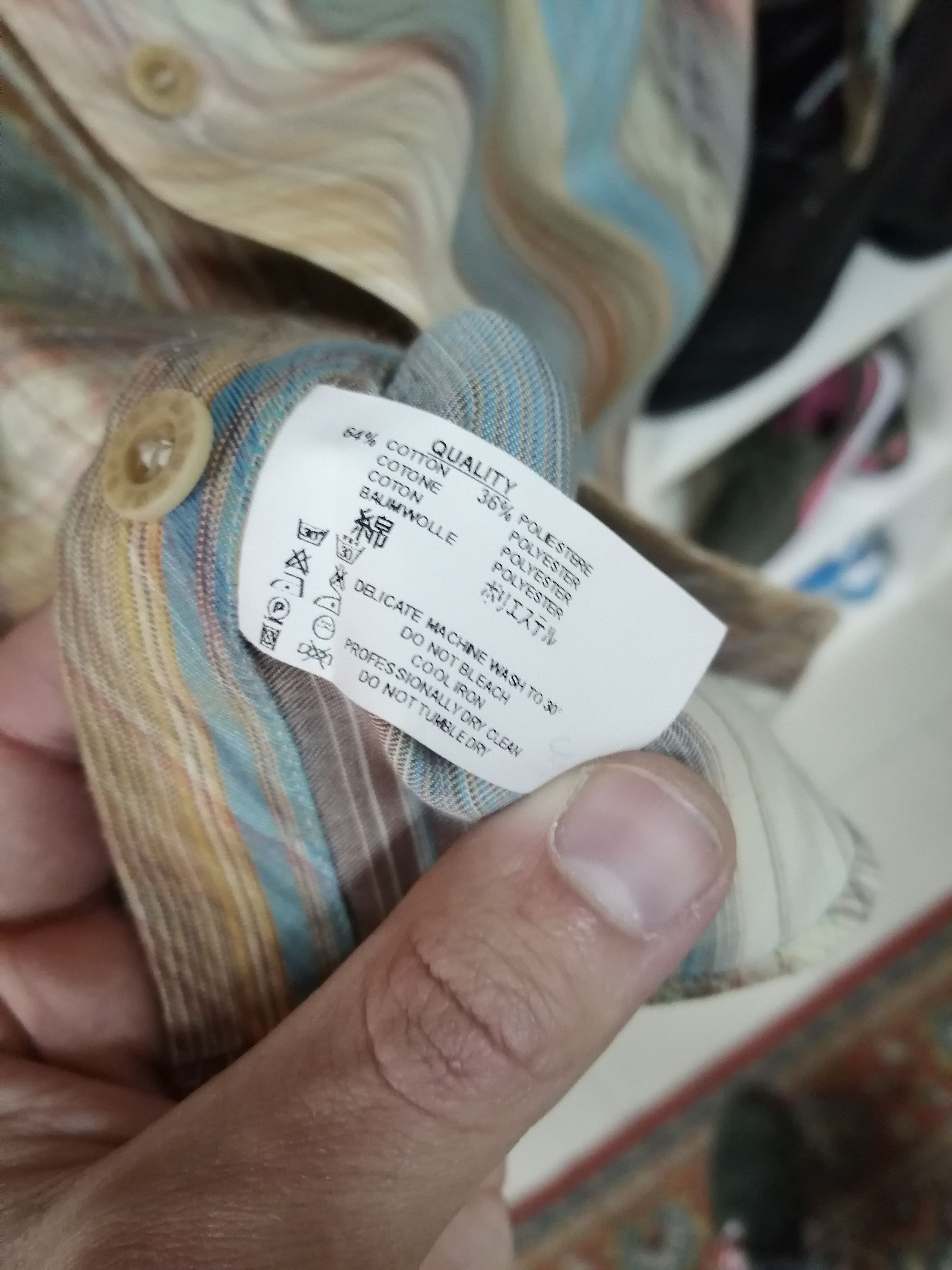 Japanese Brand × Missoni × Vintage Vintage Missoni shirt Size US L / EU 52-54 / 3 - 4 Thumbnail