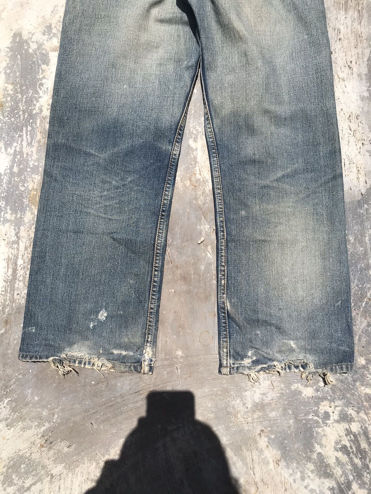 Levi's × Levi's Vintage Clothing FADED WASH DISTRESSED VTG LEVIS 512 DENIM JEANS W30 Size US 30 / EU 46 - 12 Thumbnail