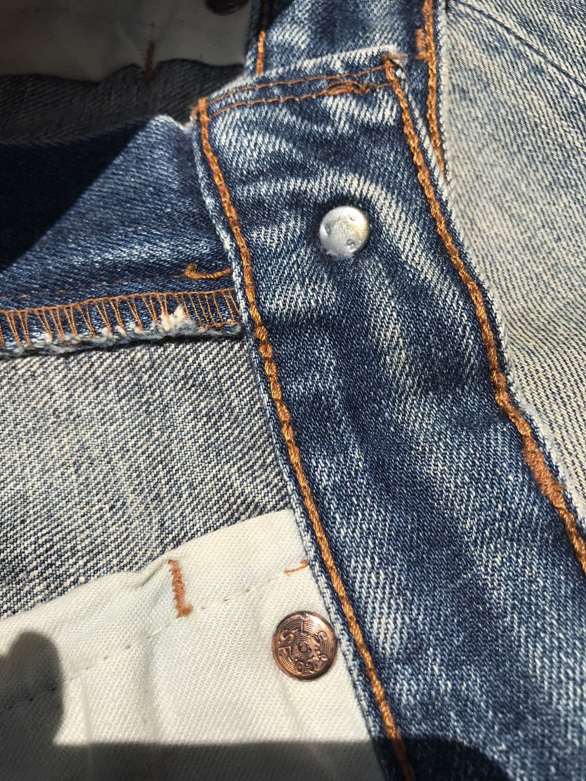 Levi's × Levi's Vintage Clothing FADED WASH DISTRESSED VTG LEVIS 512 DENIM JEANS W30 Size US 30 / EU 46 - 8 Thumbnail