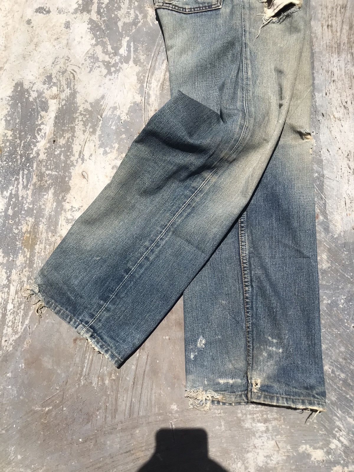 Levi's × Levi's Vintage Clothing FADED WASH DISTRESSED VTG LEVIS 512 DENIM JEANS W30 Size US 30 / EU 46 - 13 Thumbnail