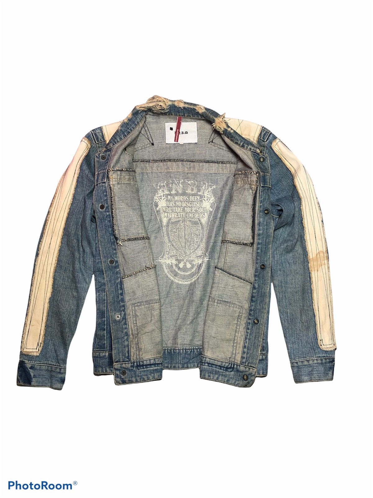 Seditionaries PATCHES DENIM JACKET PUNK STYLE Size US L / EU 52-54 / 3 - 3 Thumbnail