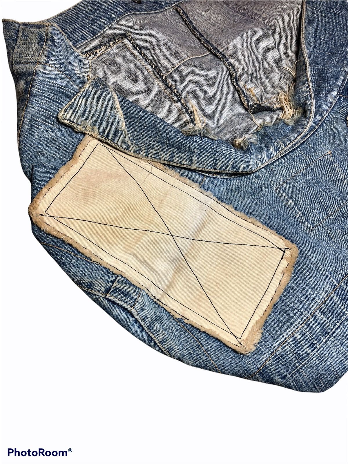 Seditionaries PATCHES DENIM JACKET PUNK STYLE Size US L / EU 52-54 / 3 - 10 Thumbnail