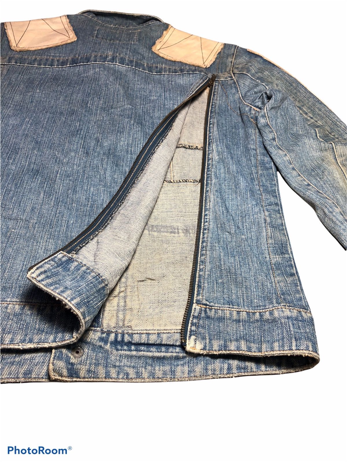Seditionaries PATCHES DENIM JACKET PUNK STYLE Size US L / EU 52-54 / 3 - 7 Thumbnail