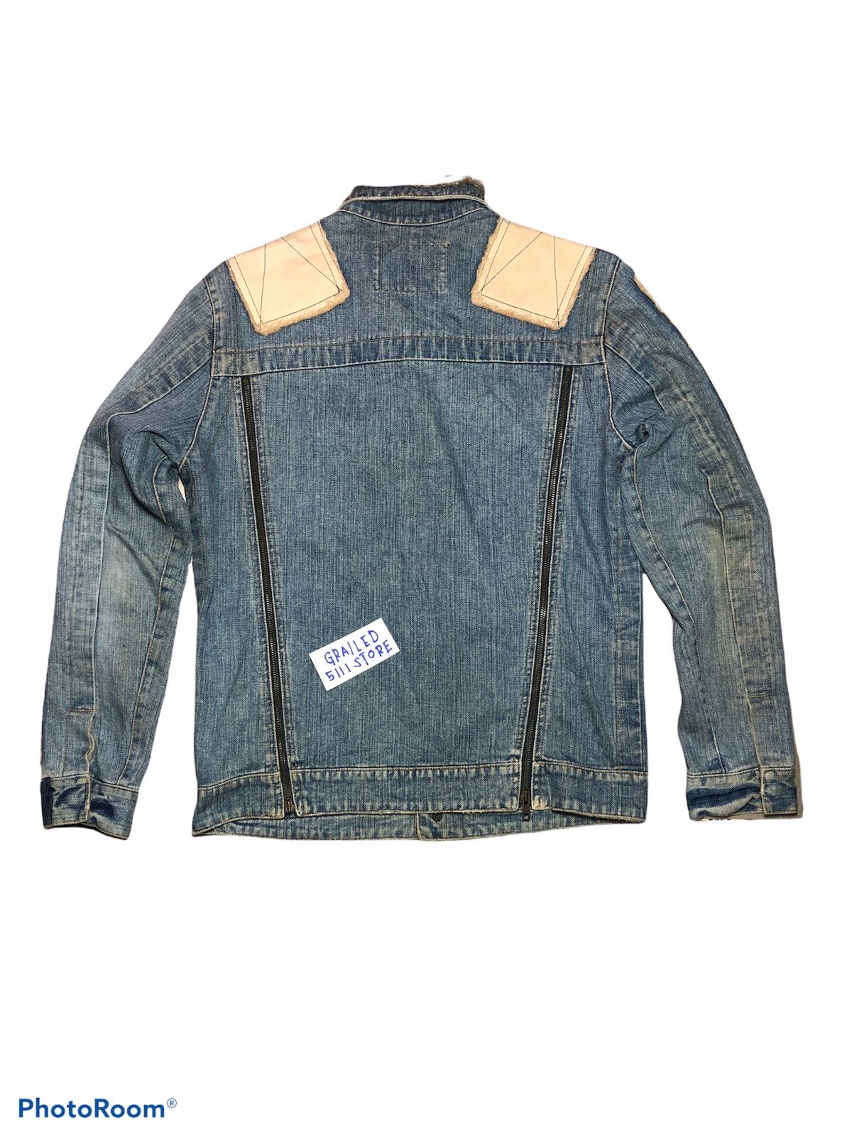 Seditionaries PATCHES DENIM JACKET PUNK STYLE Size US L / EU 52-54 / 3 - 2 Thumbnail
