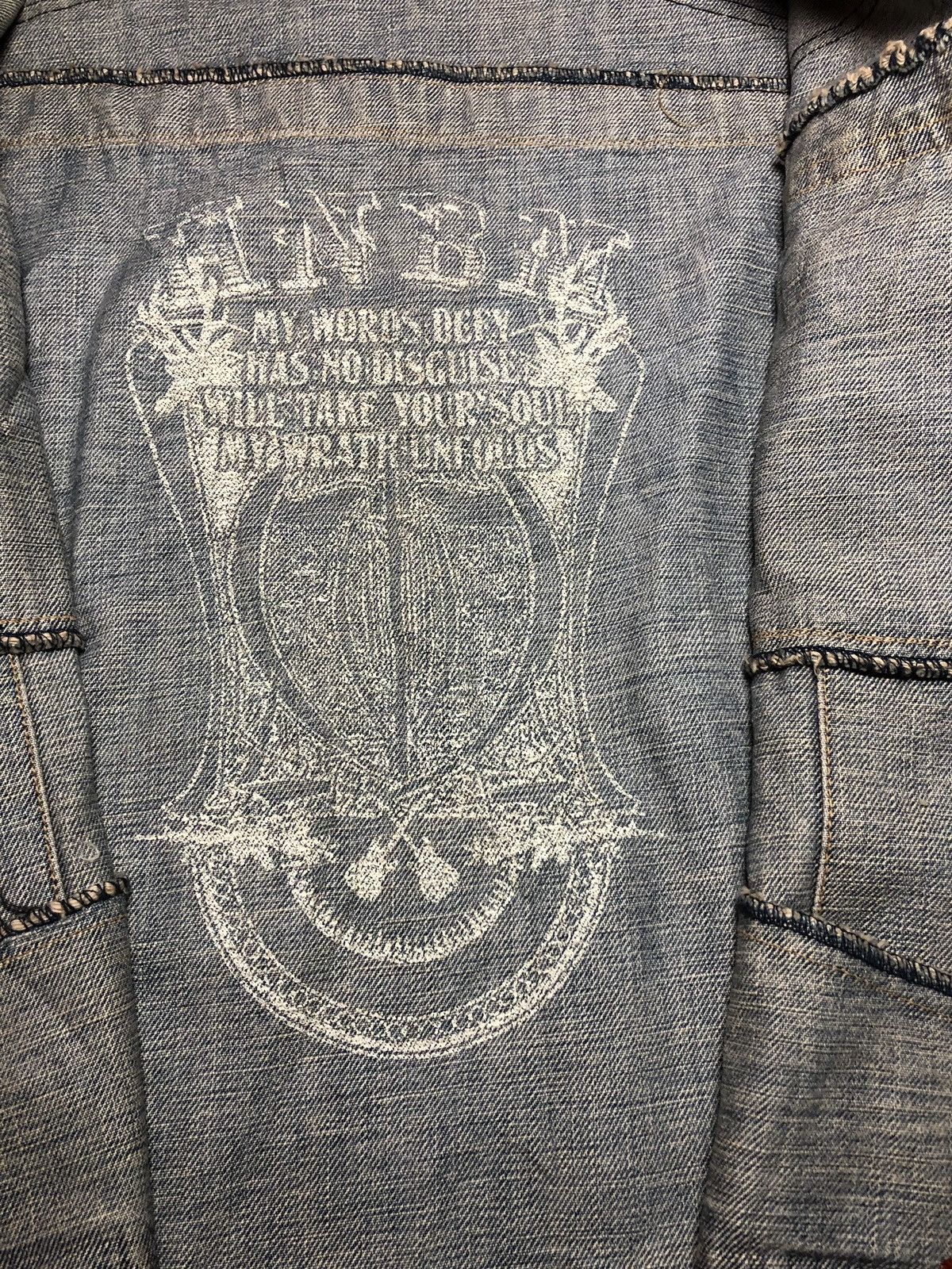 Seditionaries PATCHES DENIM JACKET PUNK STYLE Size US L / EU 52-54 / 3 - 8 Thumbnail