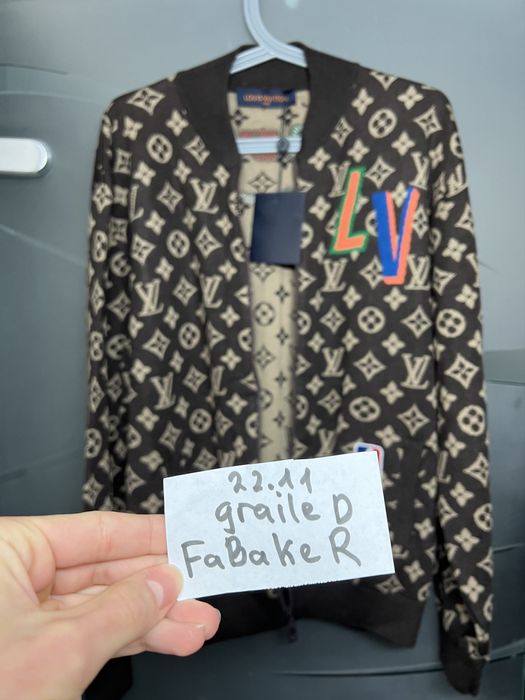 Workwear Monogram Embossed Suede Jacket