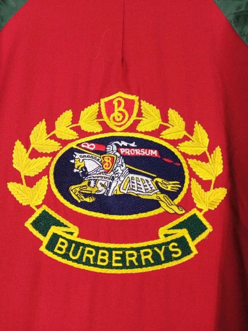 Burberry Prorsum Vintage Burberry Prorsum Embroidered Big Logo Trench coat Size US L / EU 52-54 / 3 - 6 Thumbnail