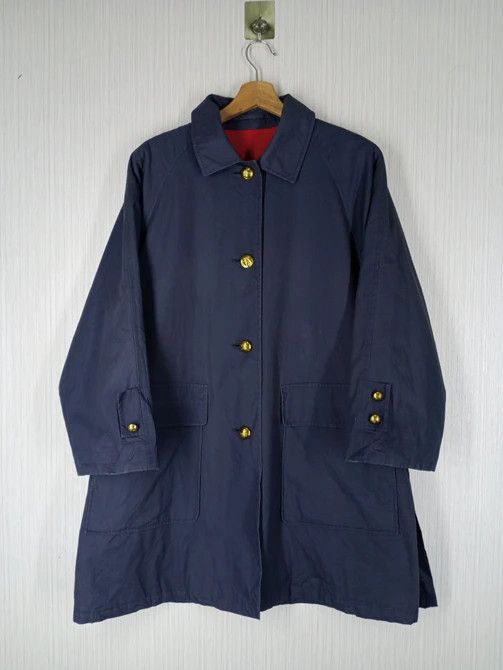 Burberry Prorsum Vintage Burberry Prorsum Embroidered Big Logo Trench coat Size US L / EU 52-54 / 3 - 3 Thumbnail