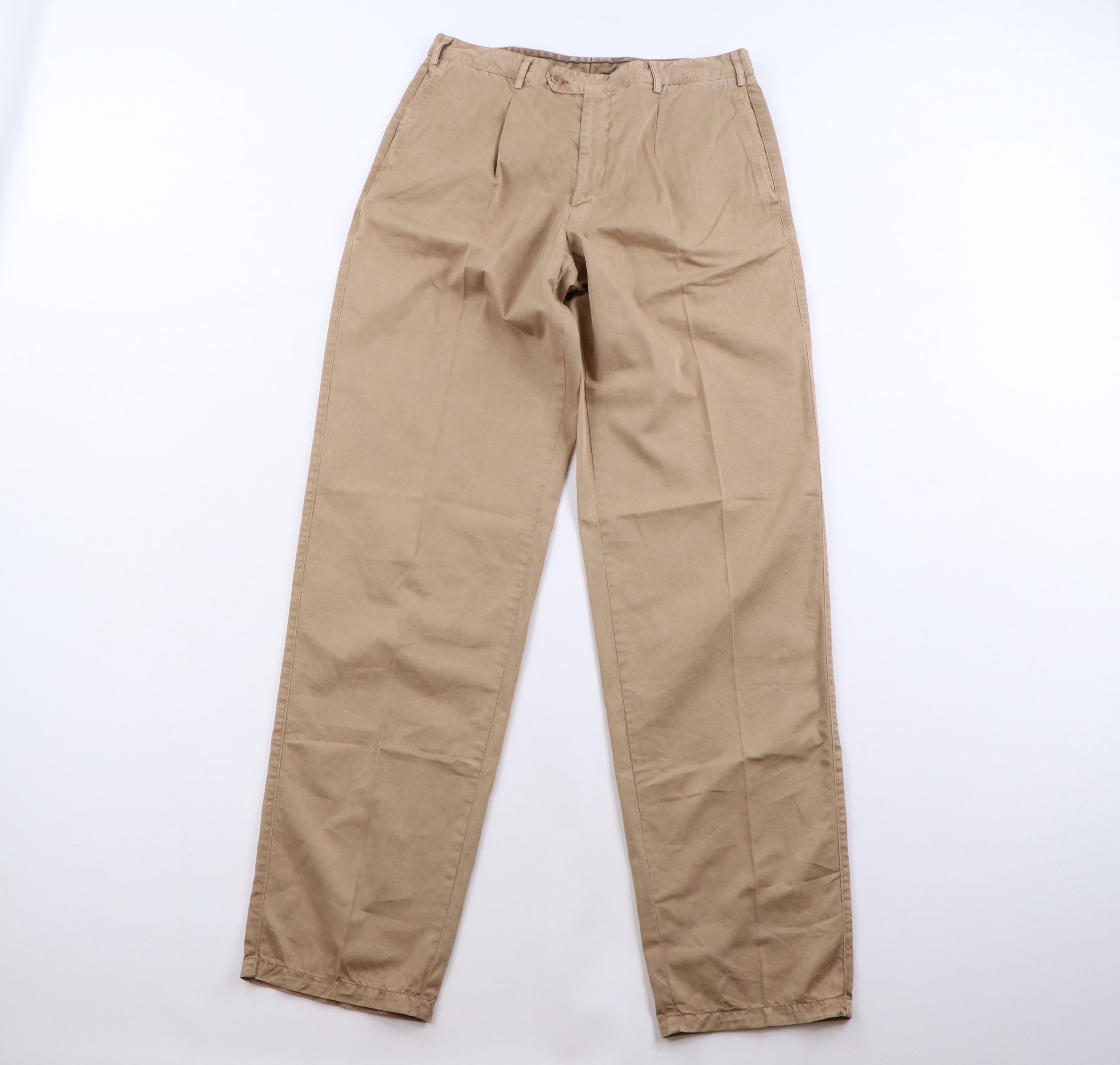 Vintage Paul & Shark Stonewash Pleated Flying Chino Pants Cotton Size US 36 / EU 52 - 1 Preview