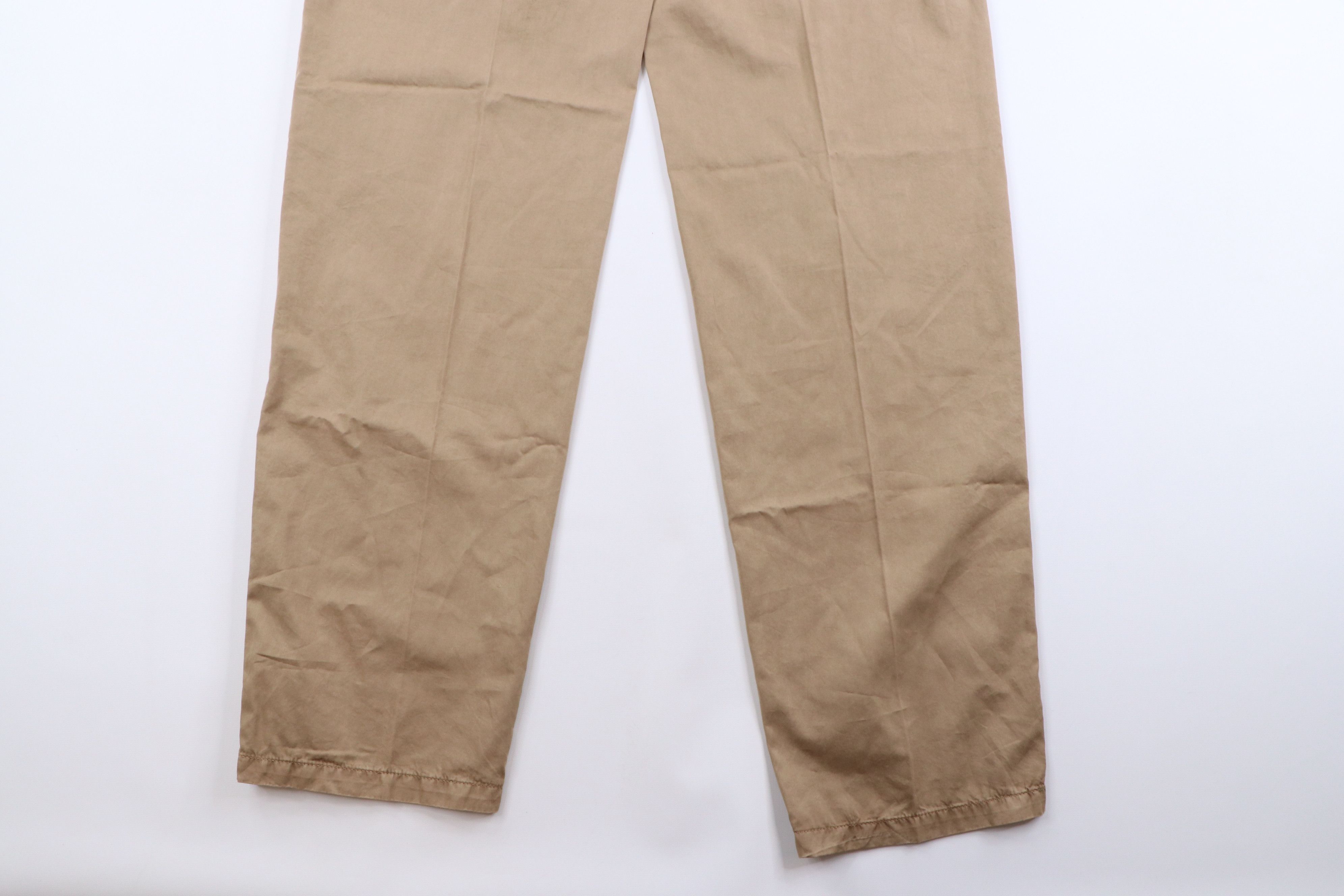 Vintage Paul & Shark Stonewash Pleated Flying Chino Pants Cotton Size US 36 / EU 52 - 7 Preview